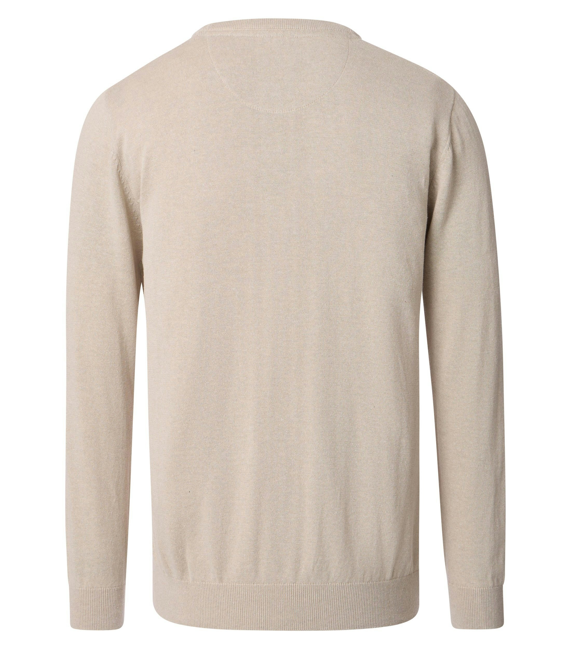 Ein Pullover im uni Muster in der Farbe Beige