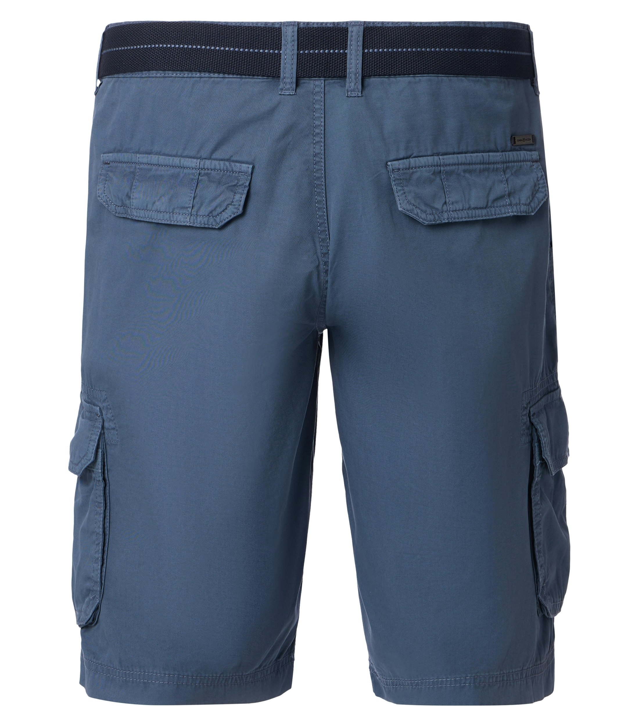 Ein Shorts im uni Muster in der Farbe sattes Mittelblau