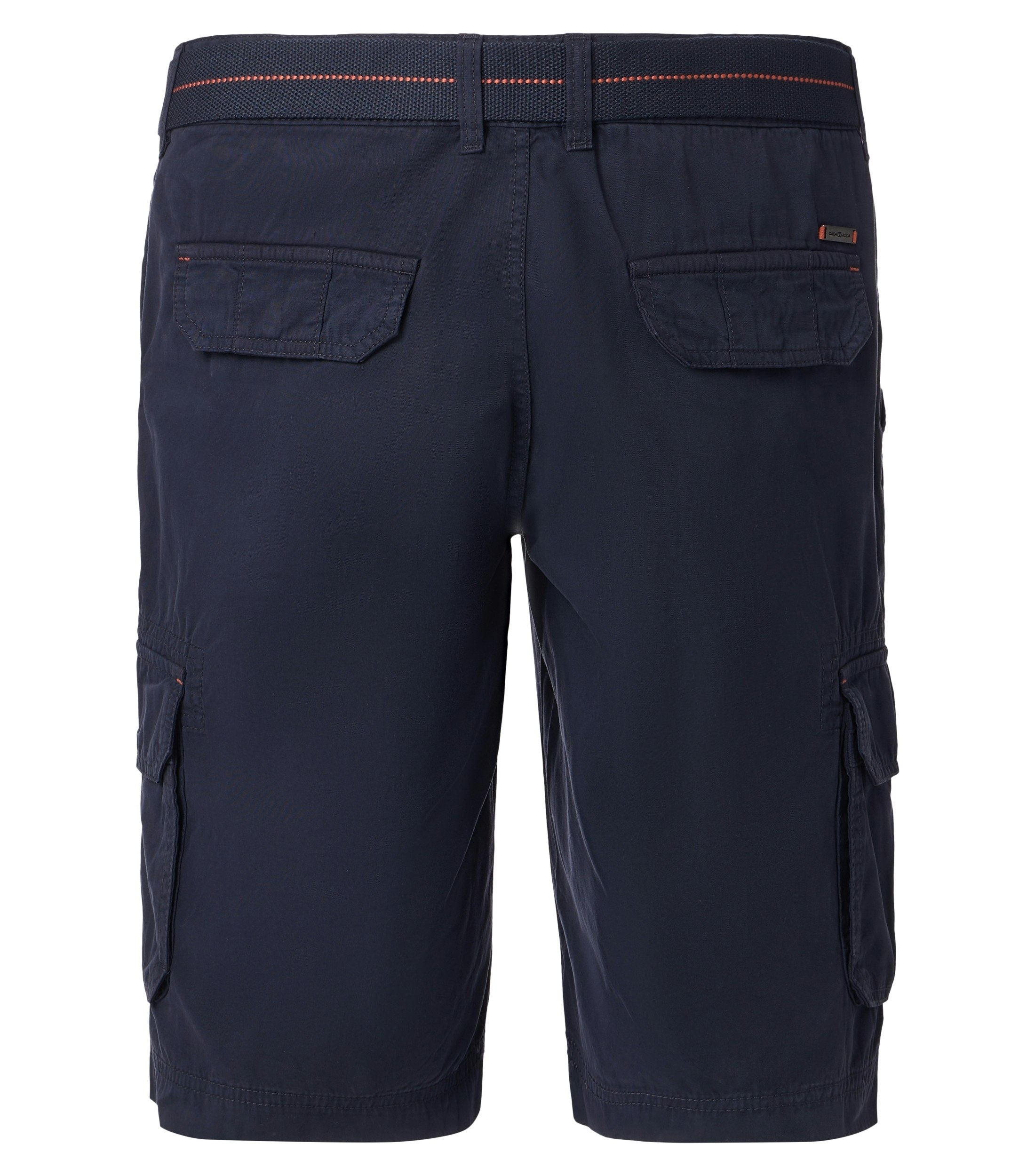 Ein Shorts im uni Muster in der Farbe Dunkelblau