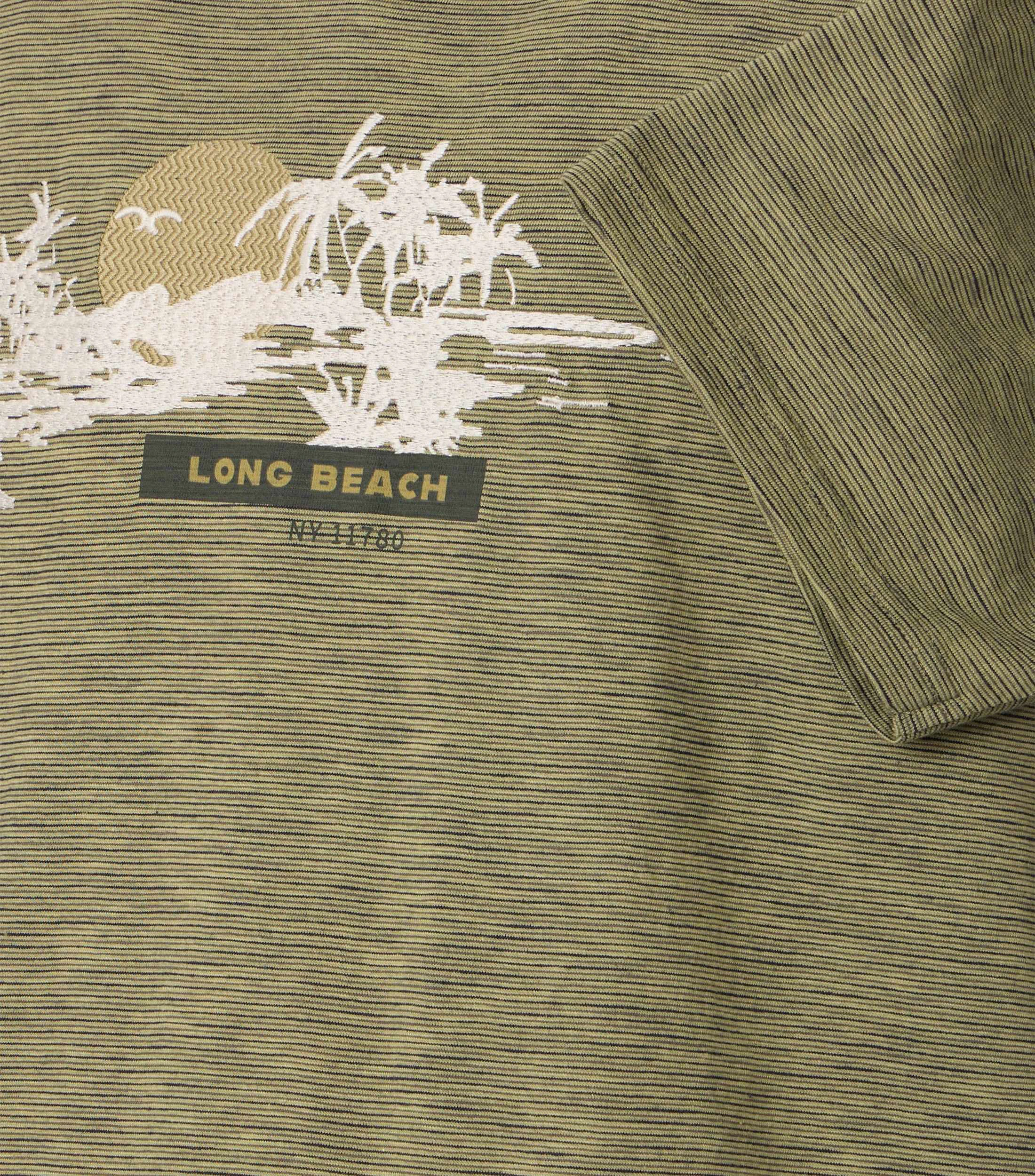 T-Shirt im Print-Muster in der Farbe Grün
