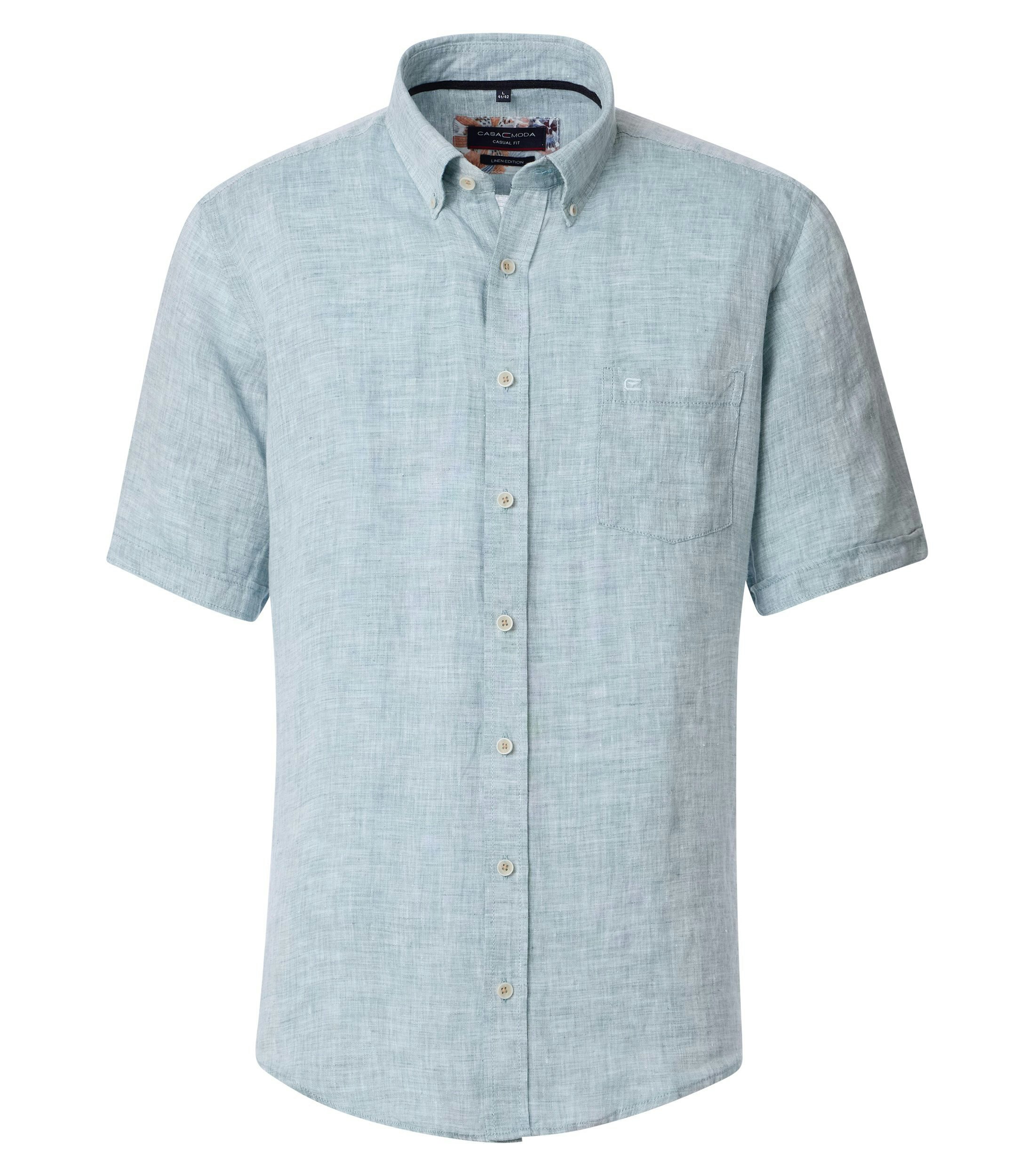 Leinenhemd Kurzarm