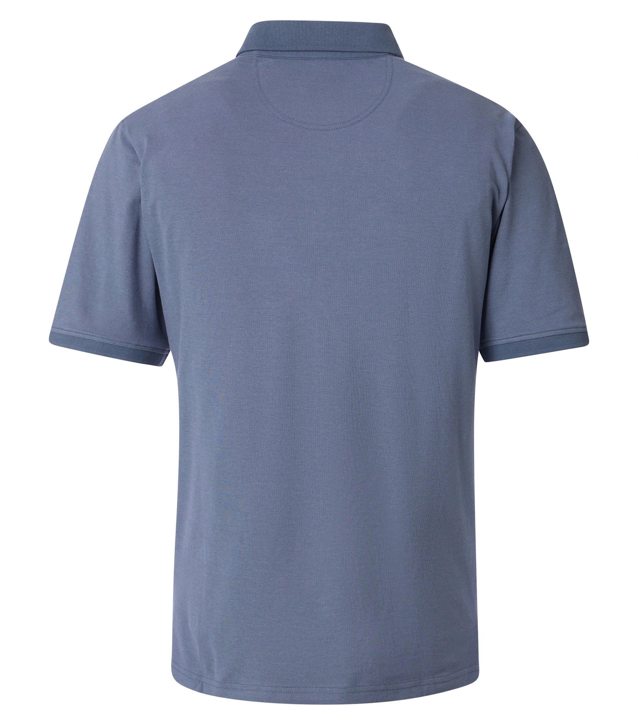 Polo-Shirt im Print-Muster in der Farbe Blau