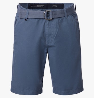 Ein Shorts im uni Muster in der Farbe Mittelblau
