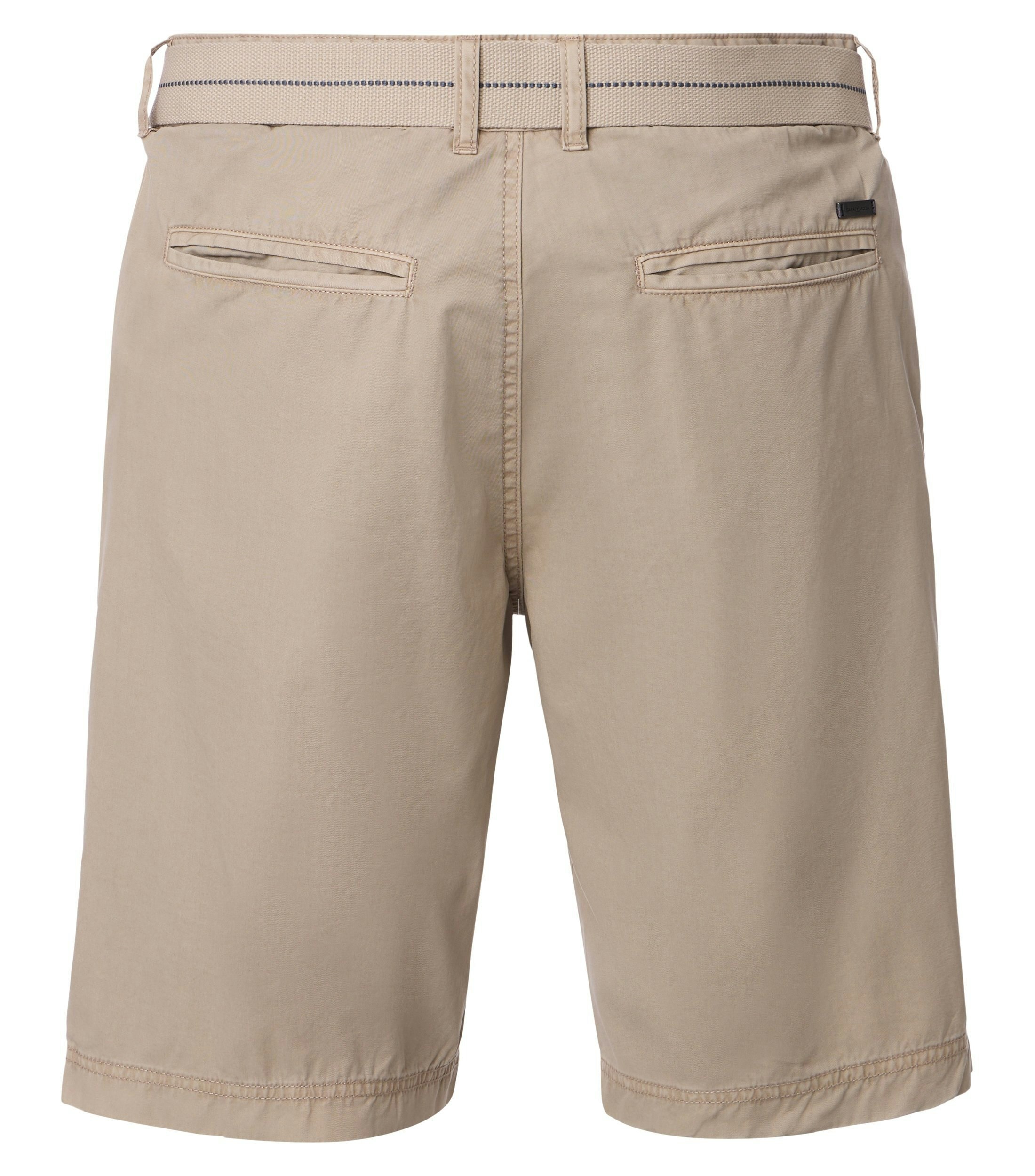 Ein Shorts im uni Muster in der Farbe Beige