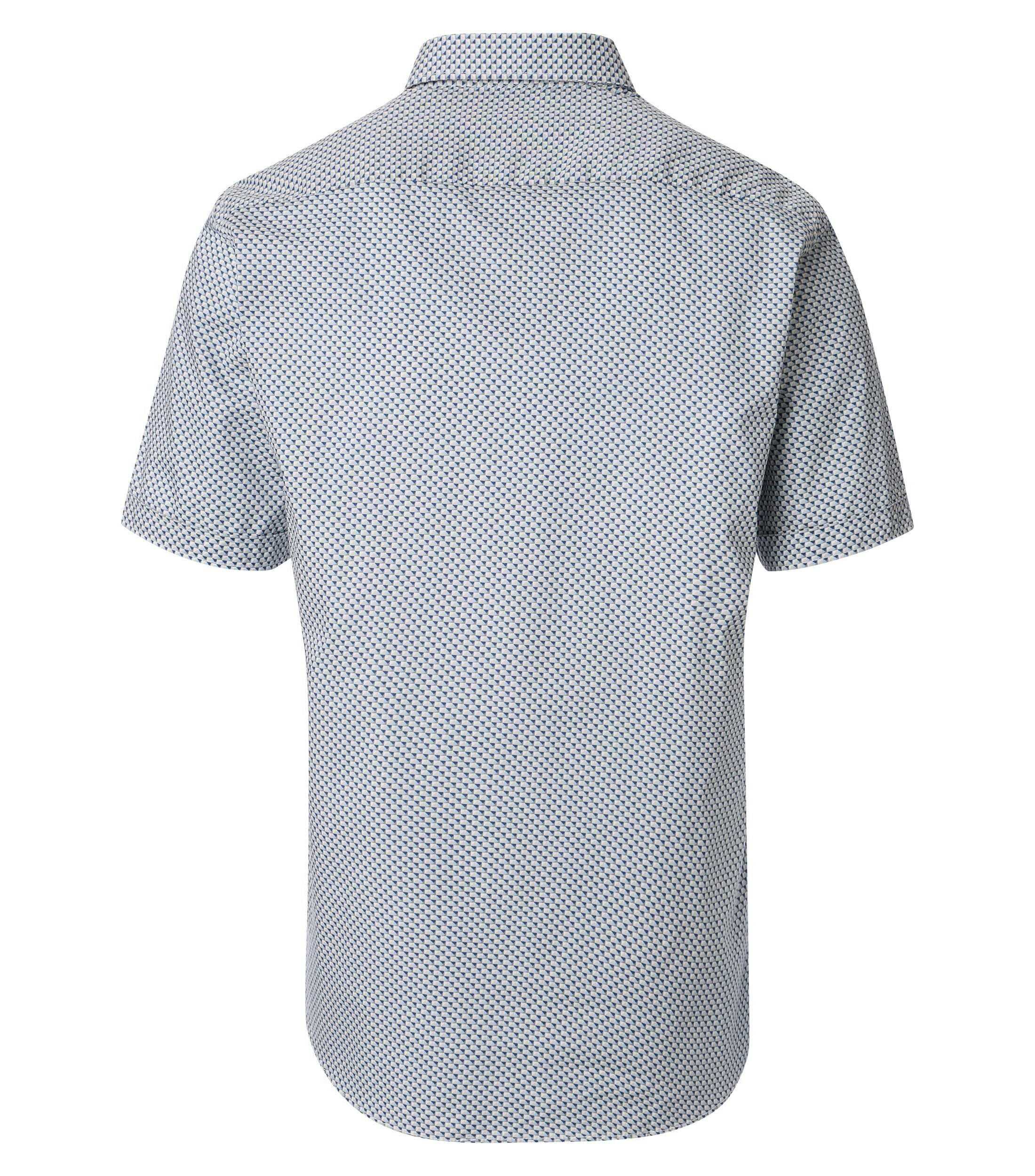 Ein Freizeithemd im Print Muster in der Farbe Grau