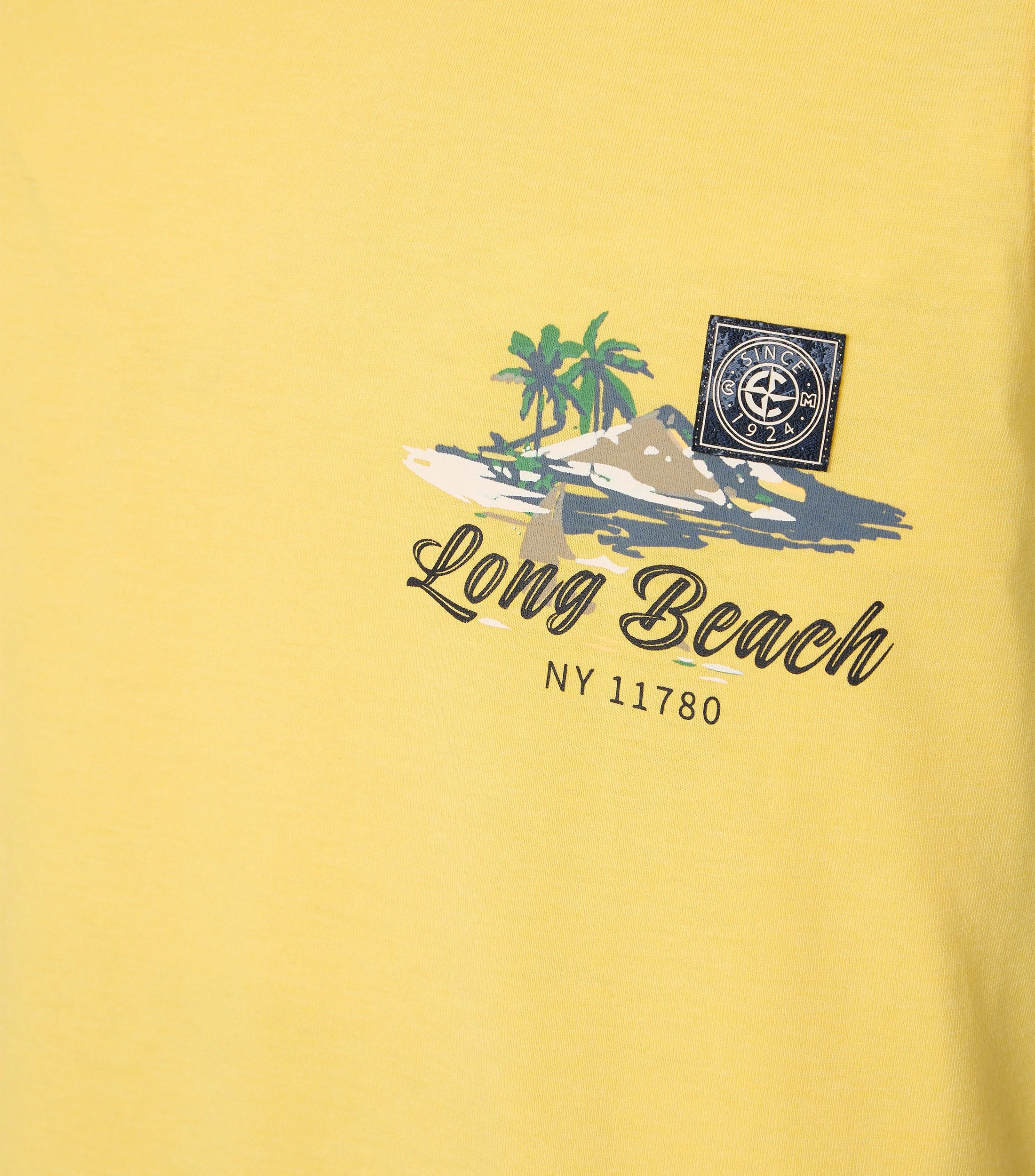 Tanktop im Print-Muster in der Farbe Gelb
