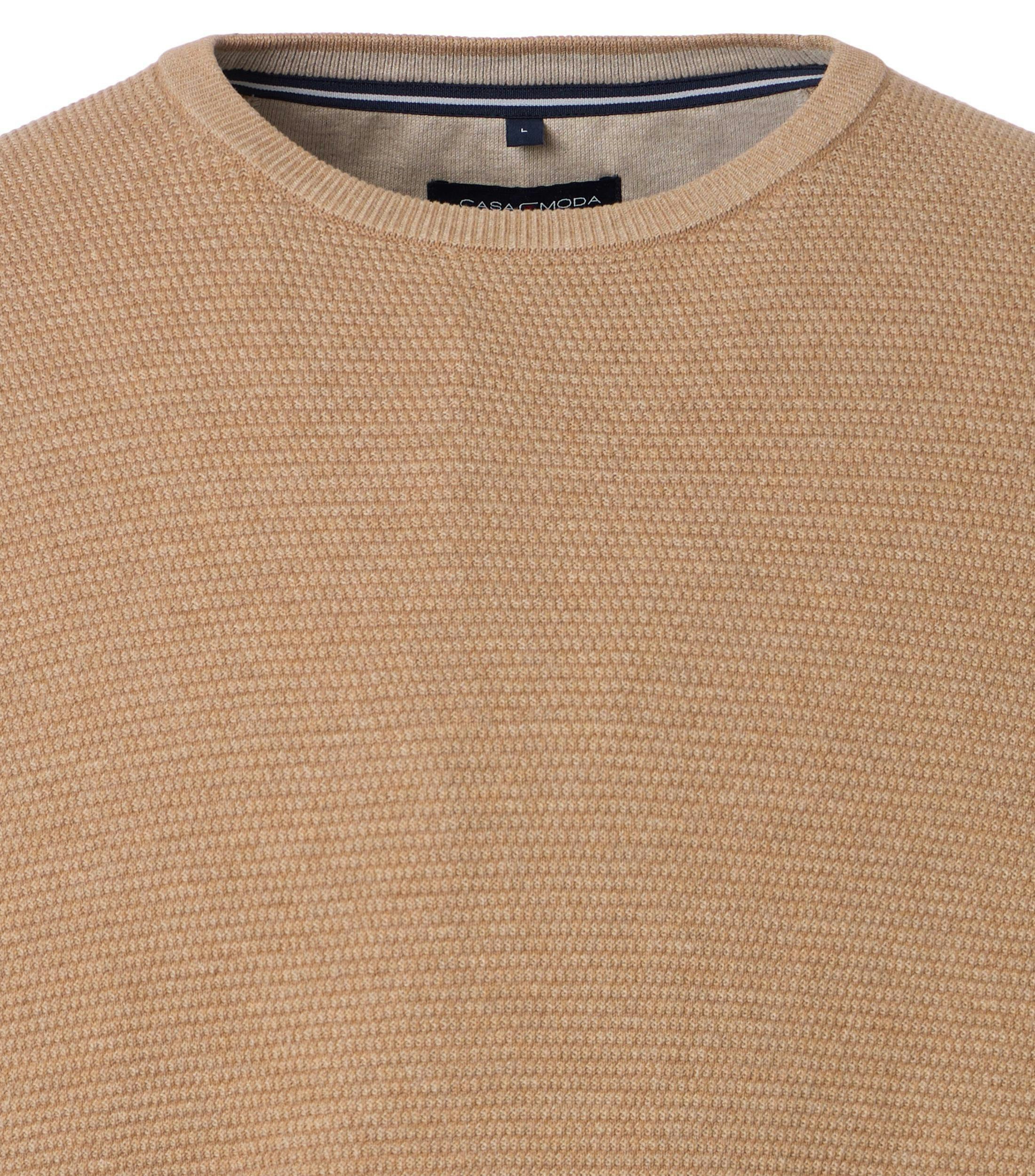 Ein Pullover im uni Muster in der Farbe Braun