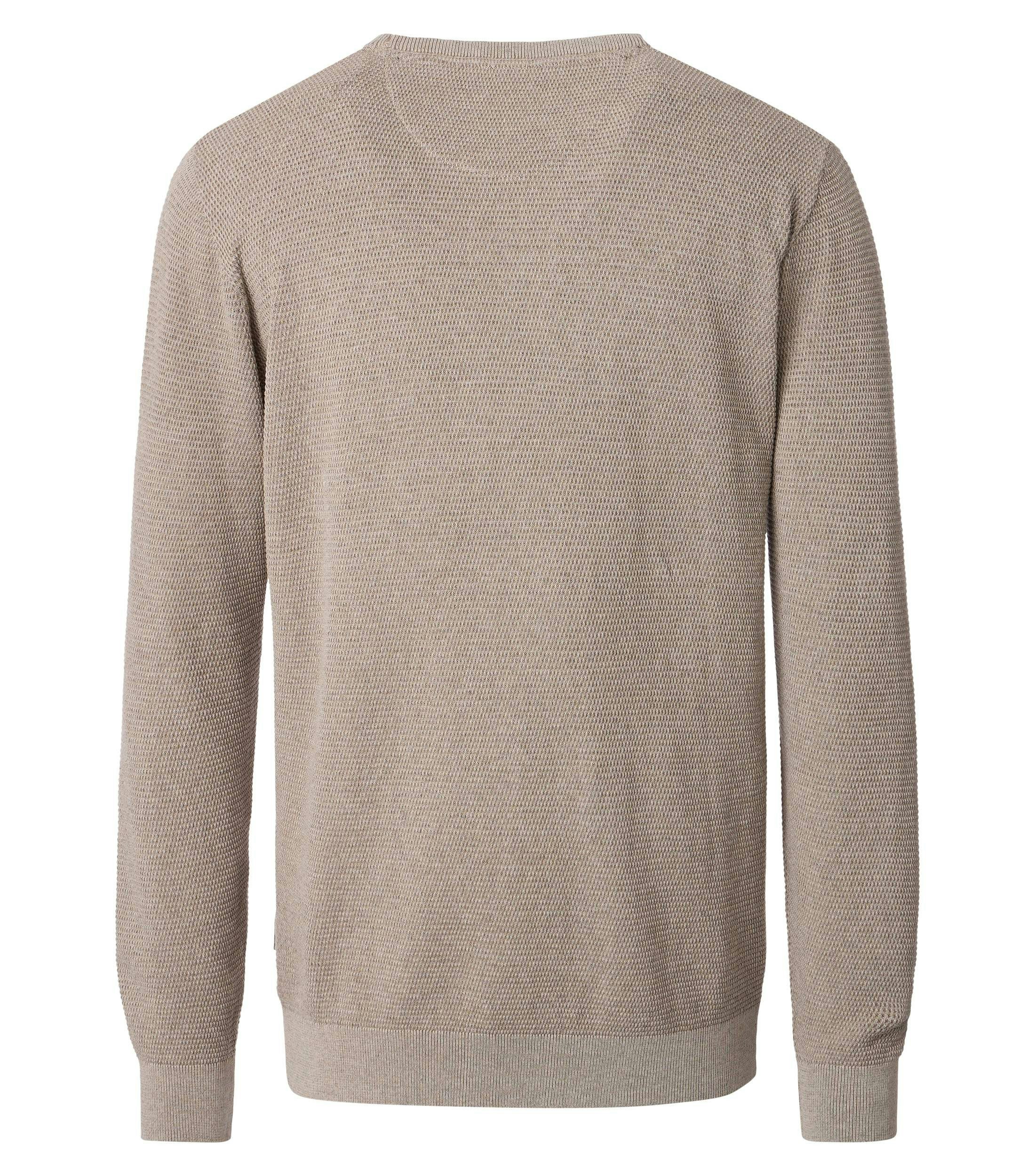 Pullover im unifarbenen Design in der Farbe 663 beige