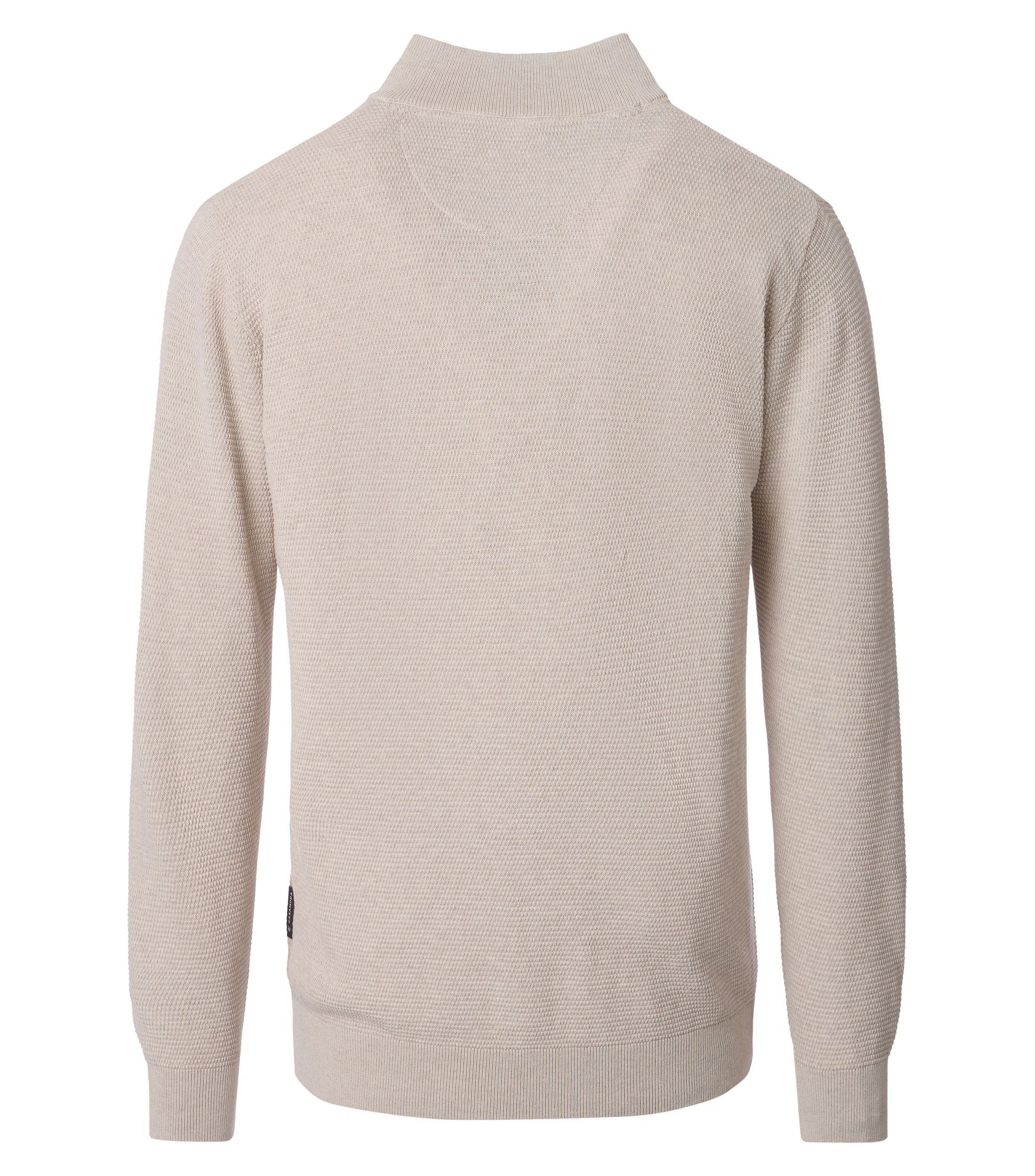 Troyer im unifarbenen Design in der Farbe Weißbeige