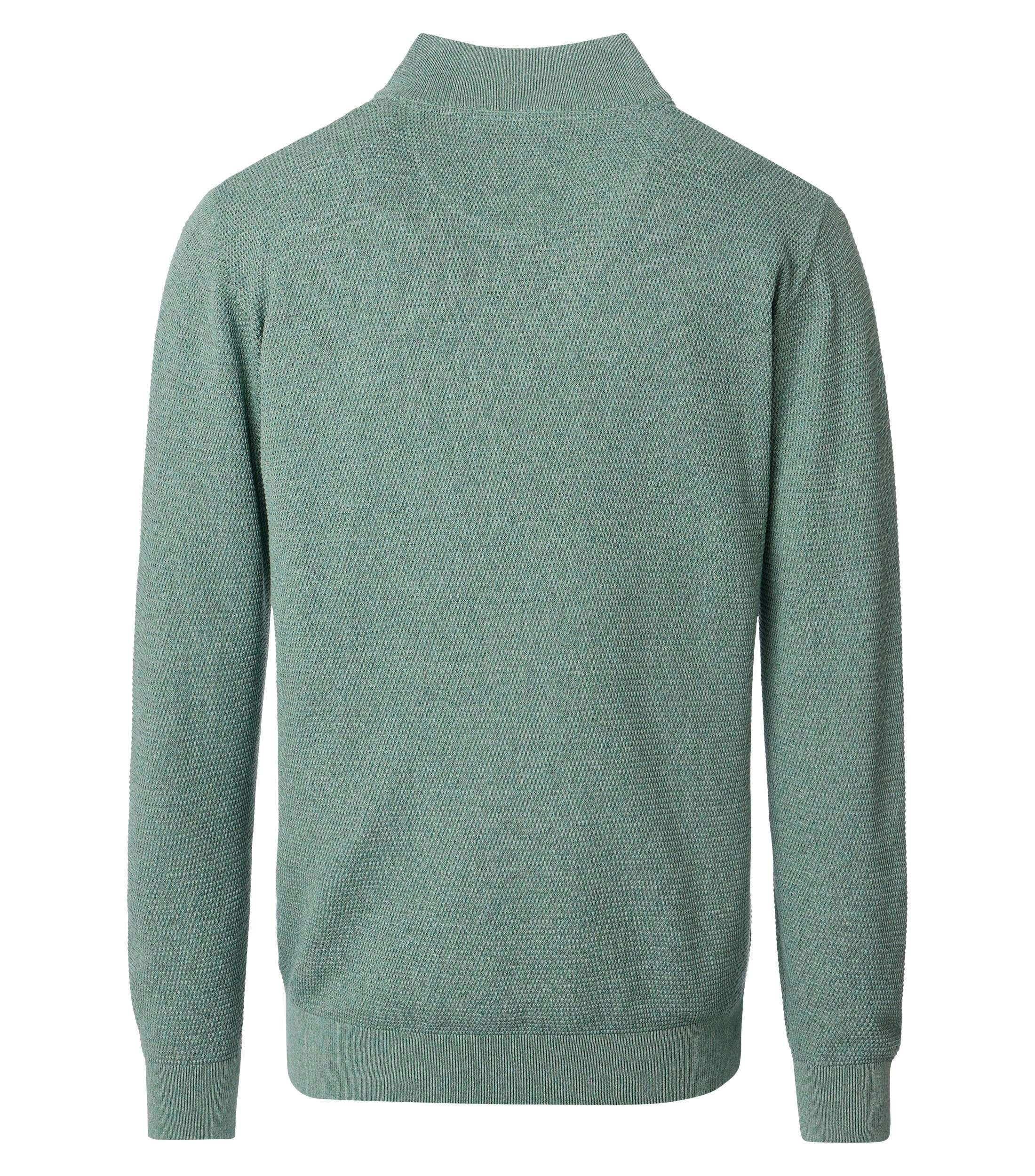Ein Pullover im uni Muster in der Farbe Mint