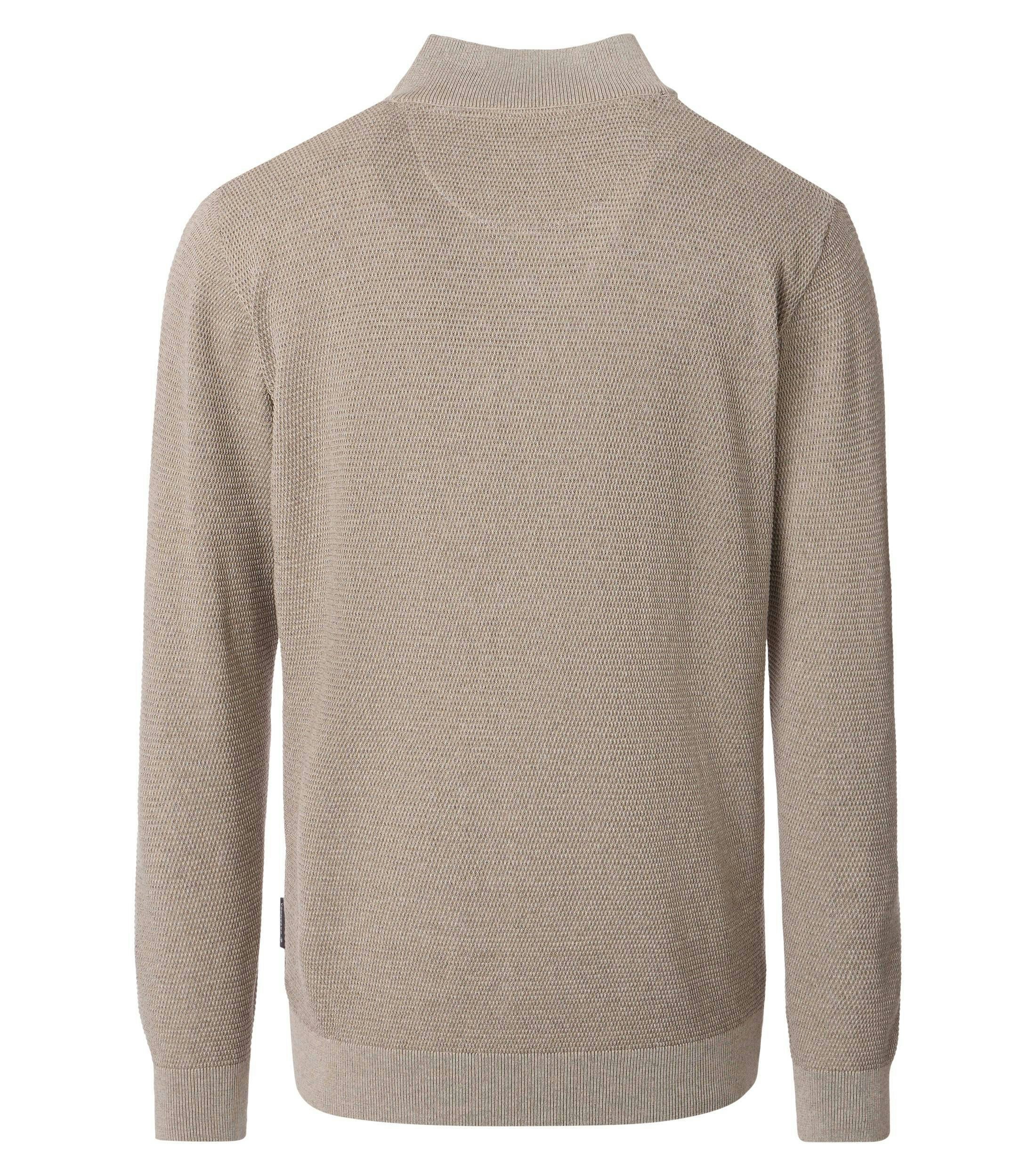 Ein Pullover im uni Muster in der Farbe Beige