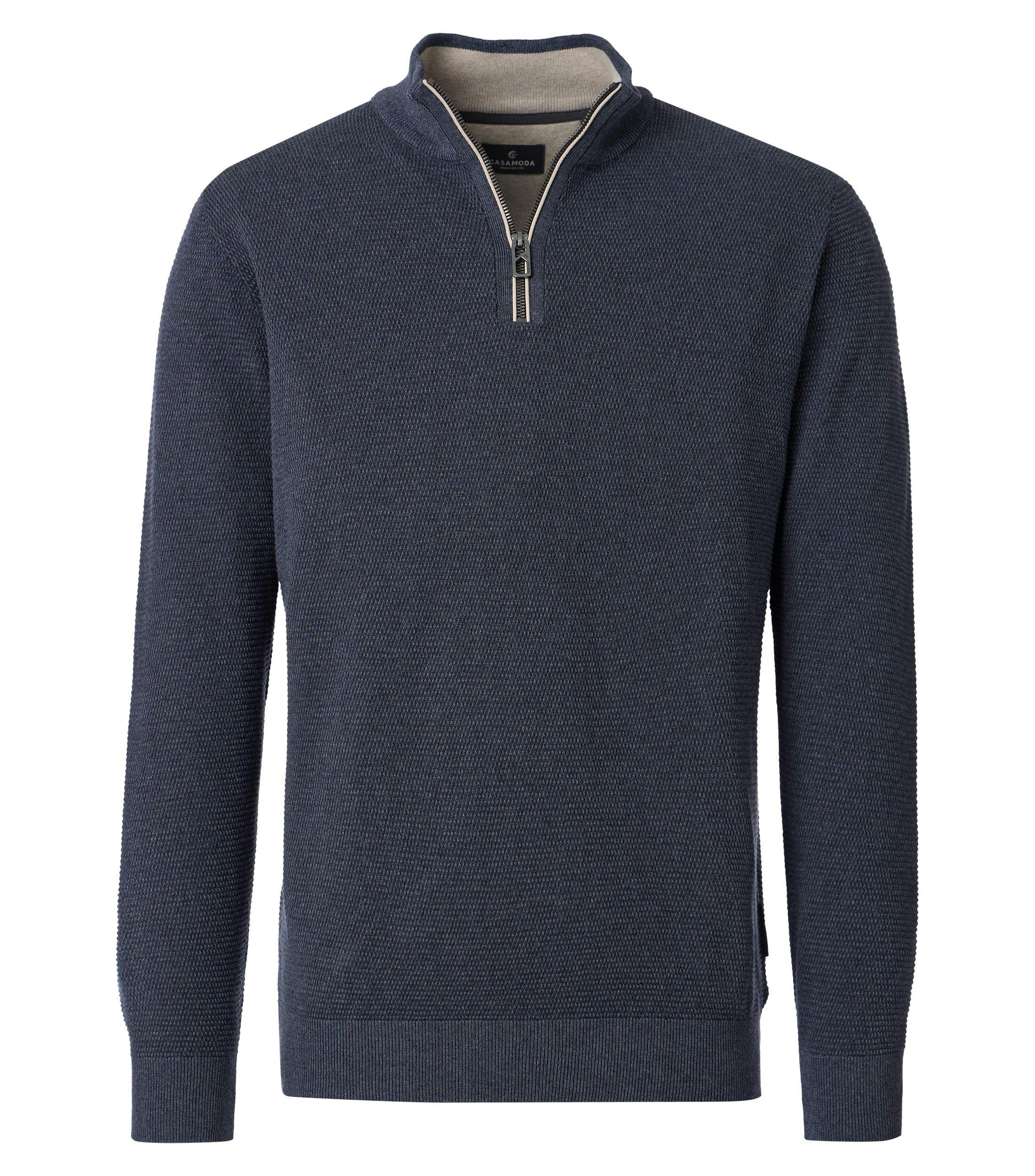 Stricktroyer in Saphirblau - CASAMODA