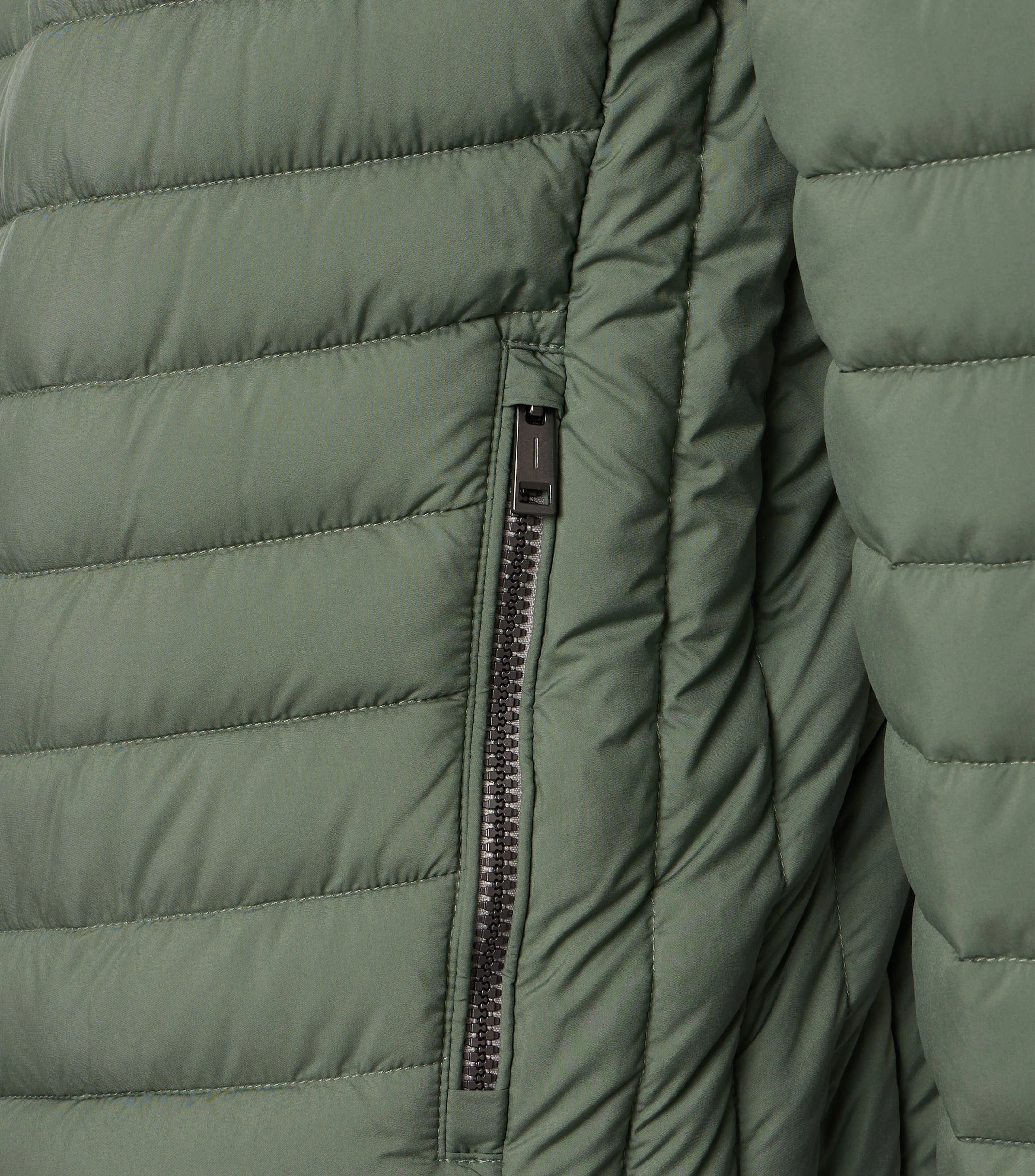 Jacke im unifarbenen Design in der Farbe Türkis