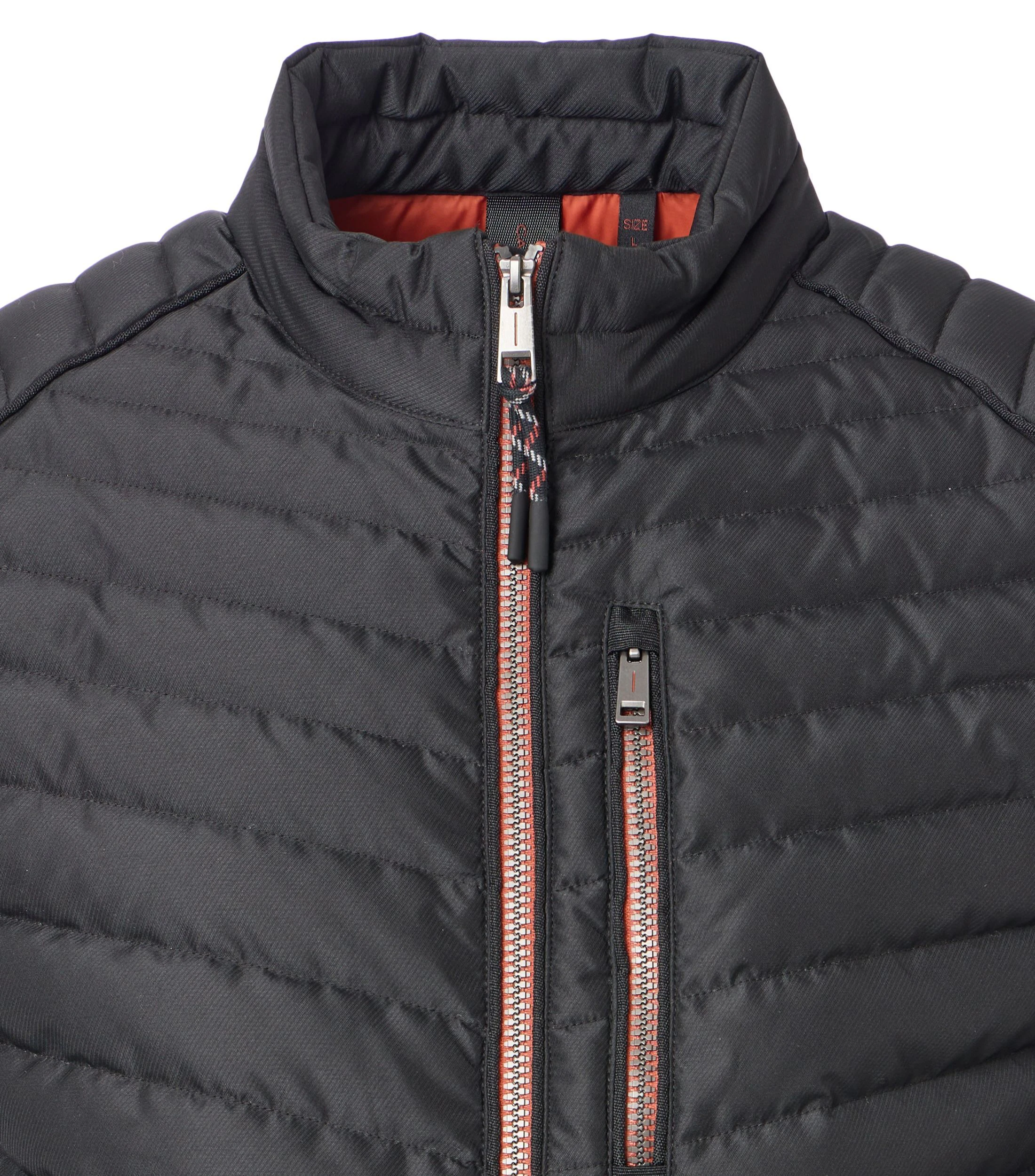Jacke im unifarbenen Design in der Farbe Grauschwarz