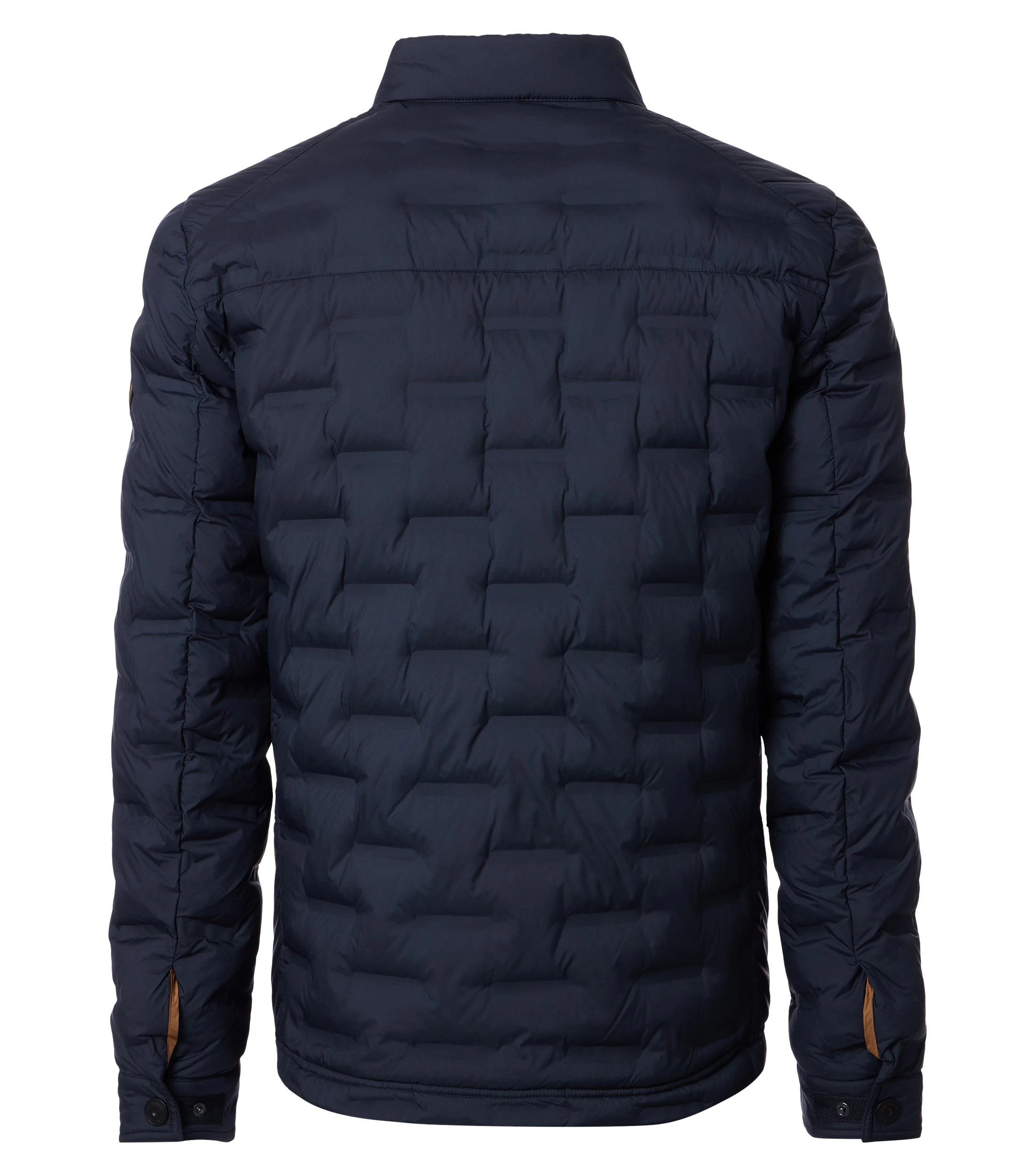 Jacke im unifarbenen Design in der Farbe Blau