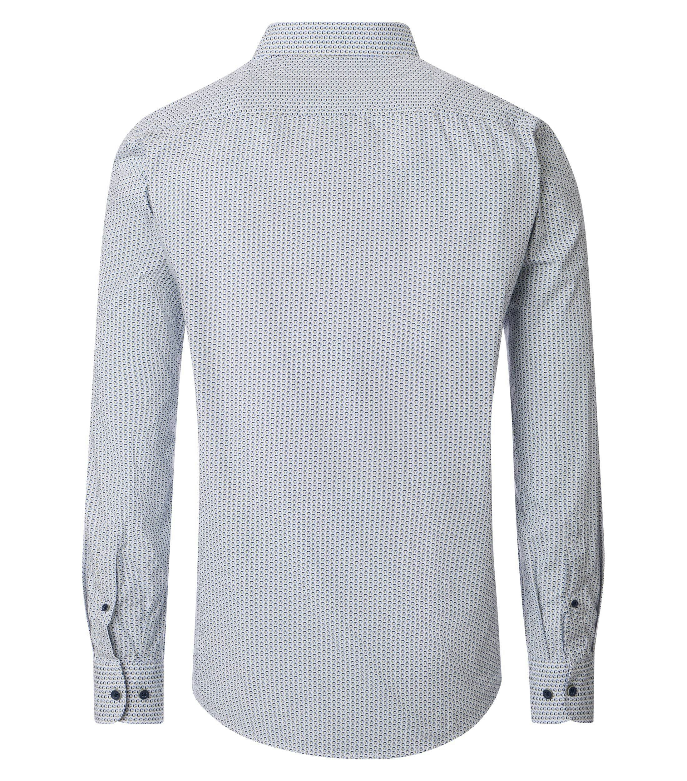 Ein Freizeithemd im Print Muster in der Farbe Grün