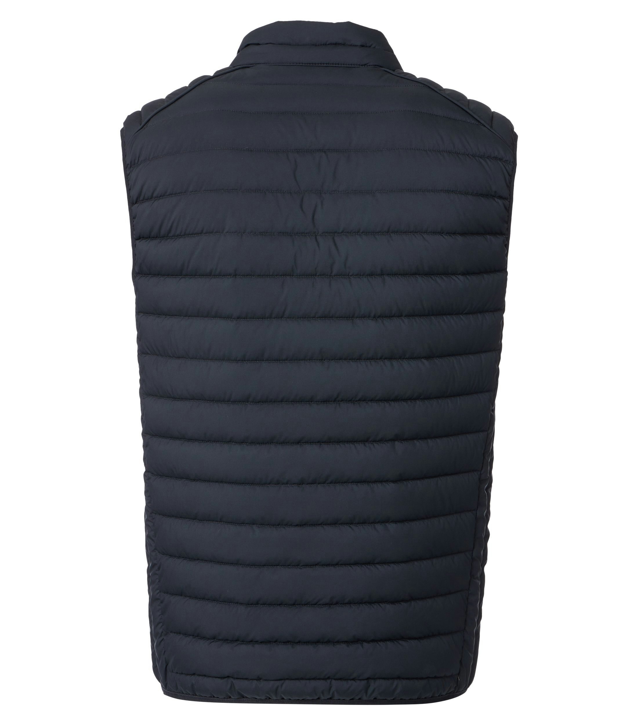 Eine Weste  im uni Muster in der Farbe Dunkelblau