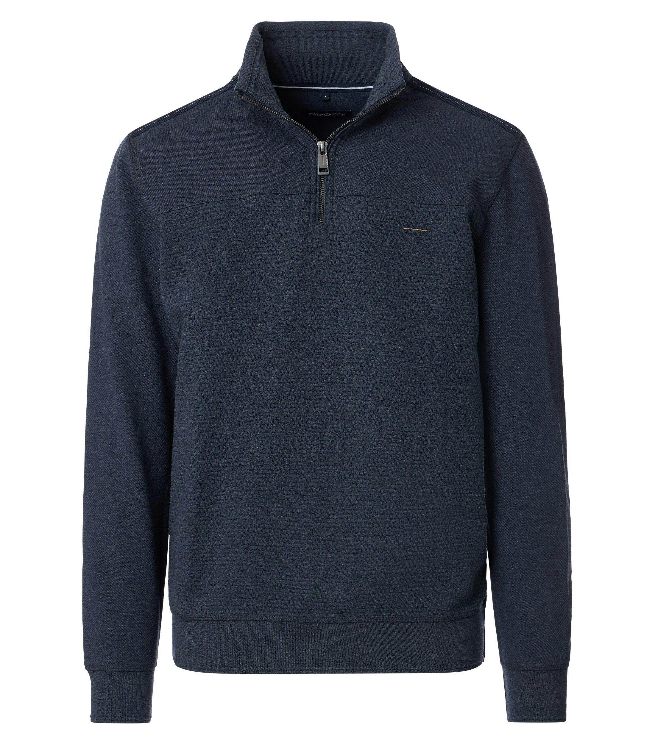 Ein Sweatshirt im uni Muster in der Farbe Blau