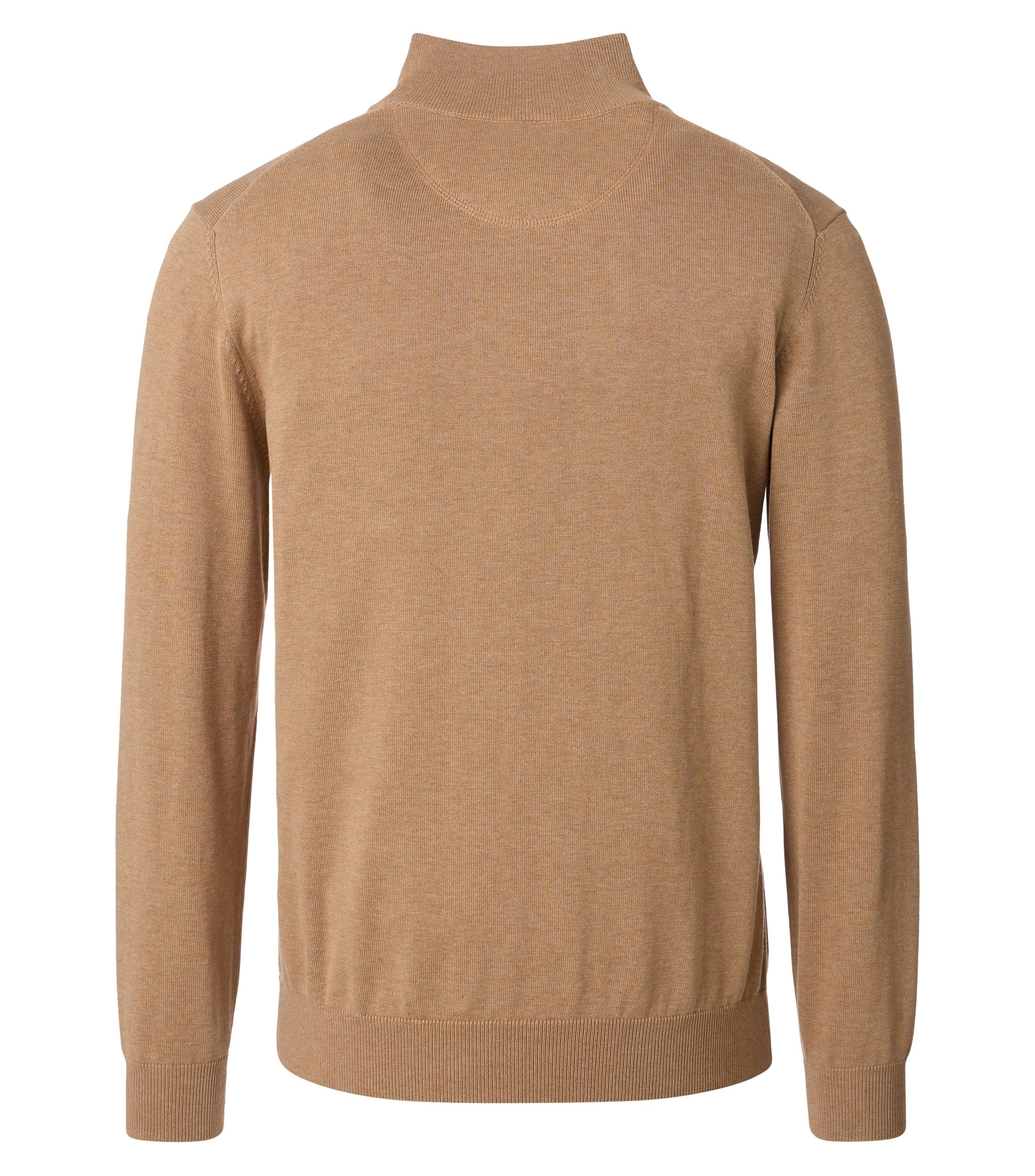 Ein Pullover im uni Muster in der Farbe Braun