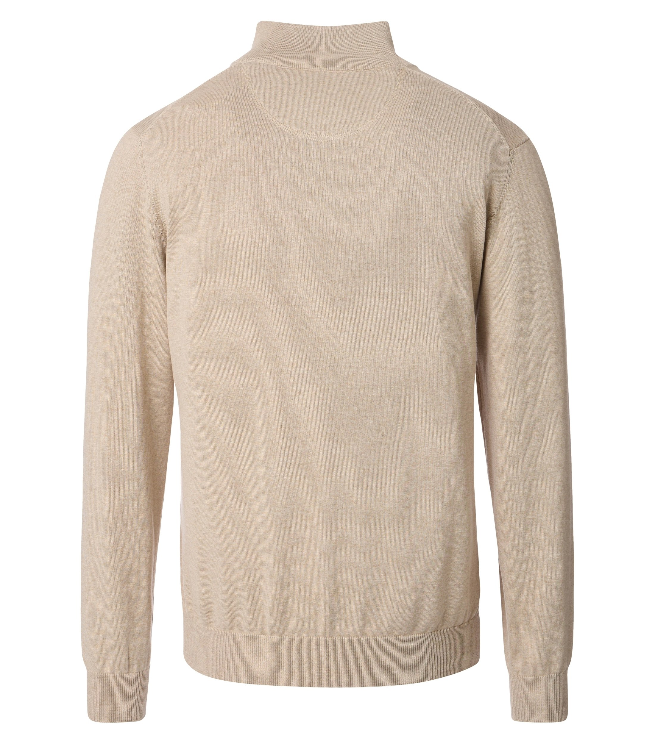 Ein Pullover im uni Muster in der Farbe Beige