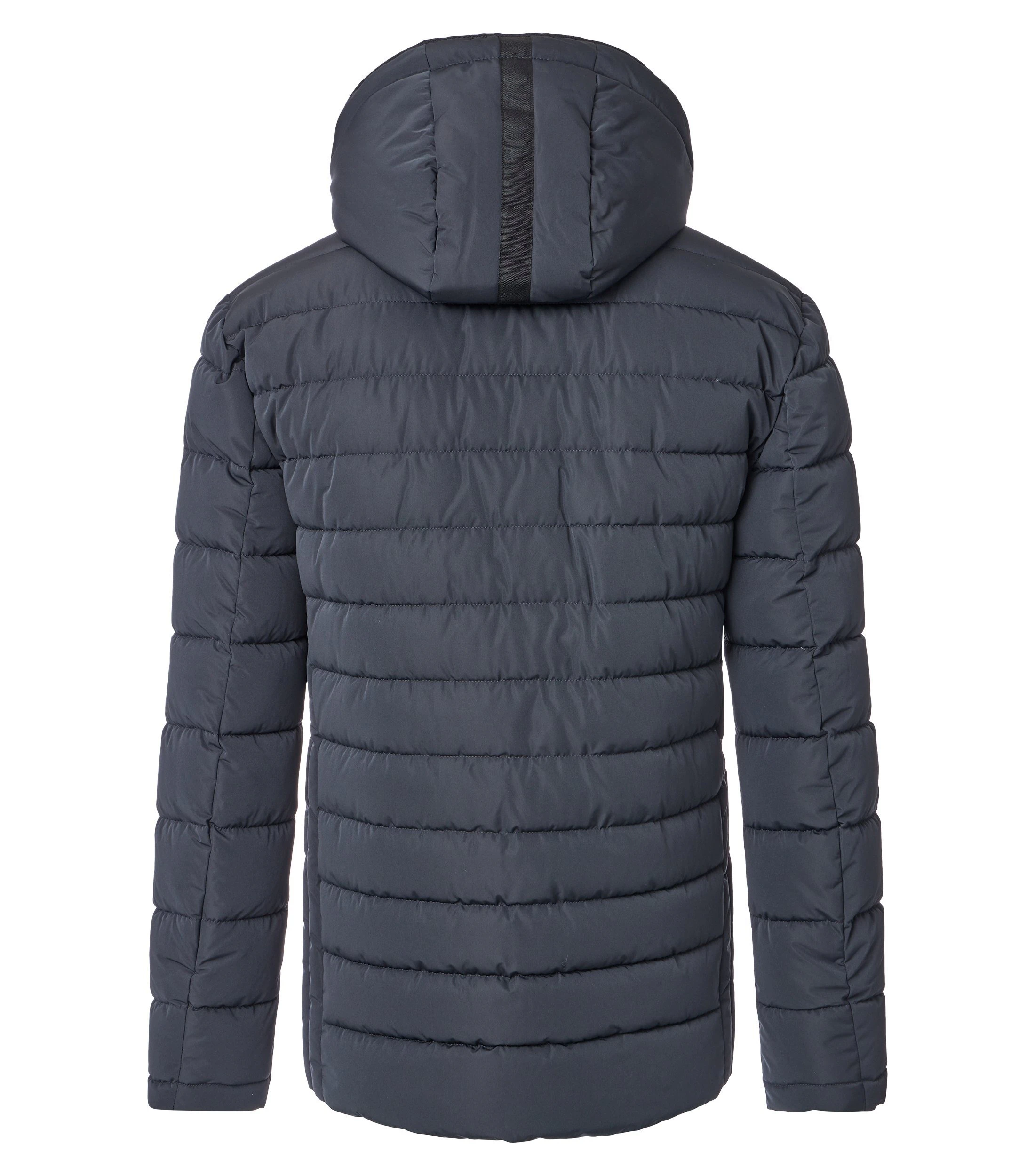 Jacke im unifarbenen Design in der Farbe Blau