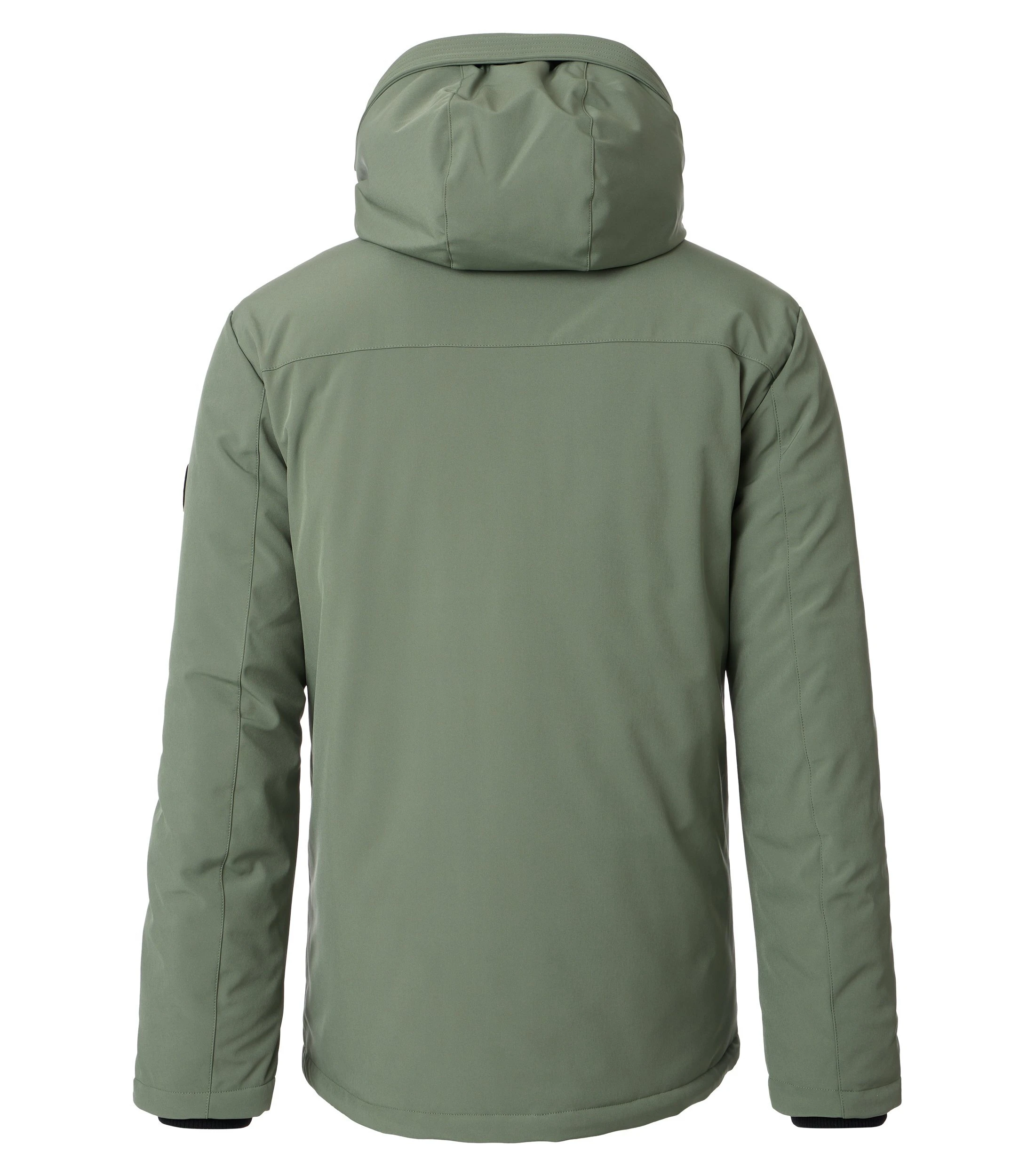 Jacke im unifarbenen Design in der Farbe Türkis