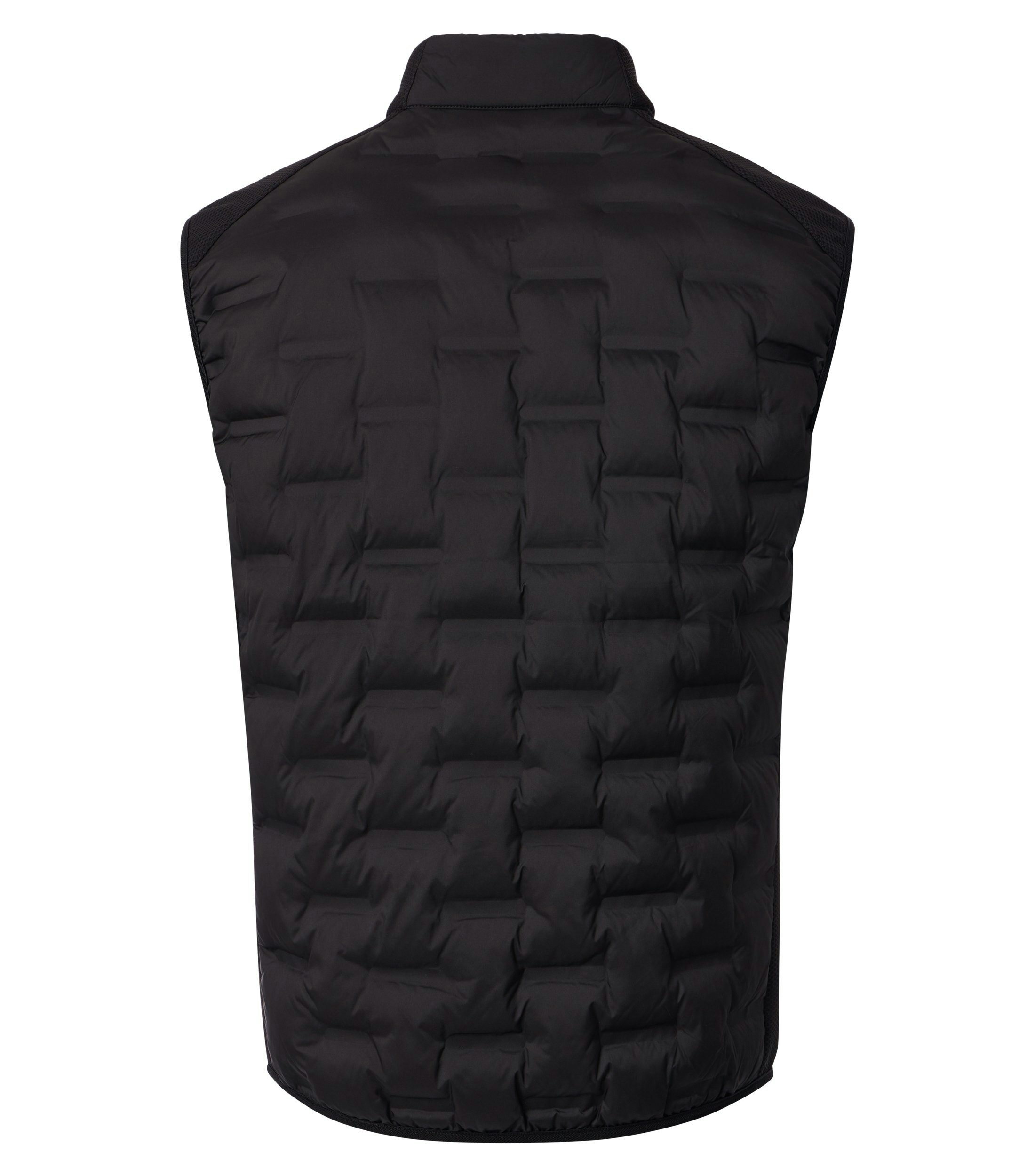 Eine Weste im uni Muster in der Farbe Schwarz