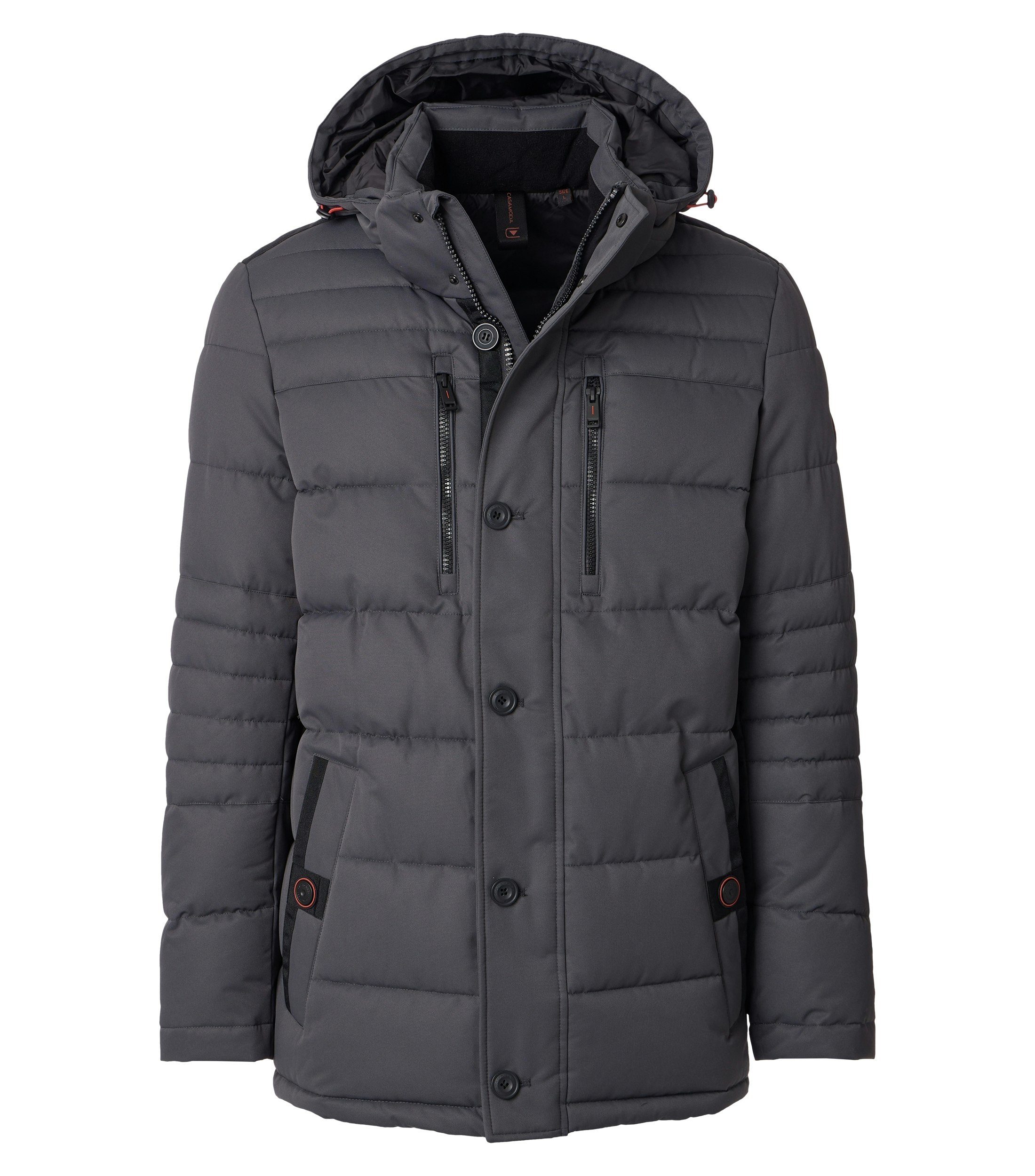 Steppjacke mit Kapuze