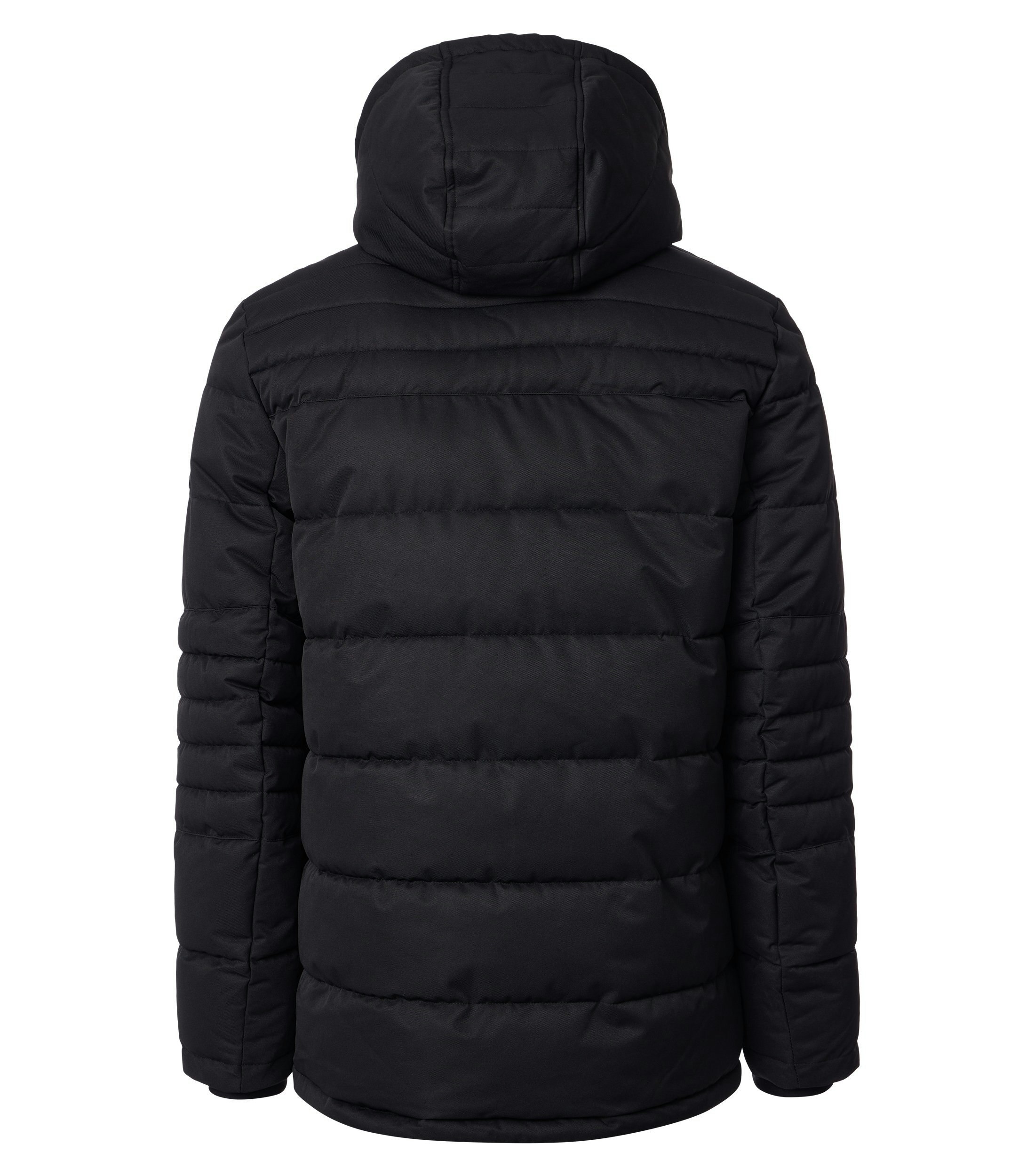 Eine Jacke im uni Muster in der Farbe Schwarz