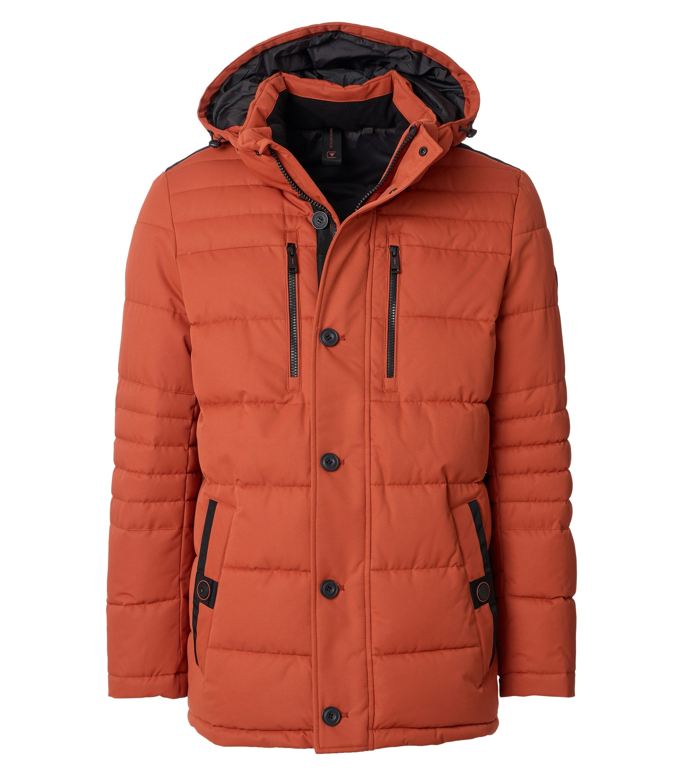 Steppjacke mit Kapuze