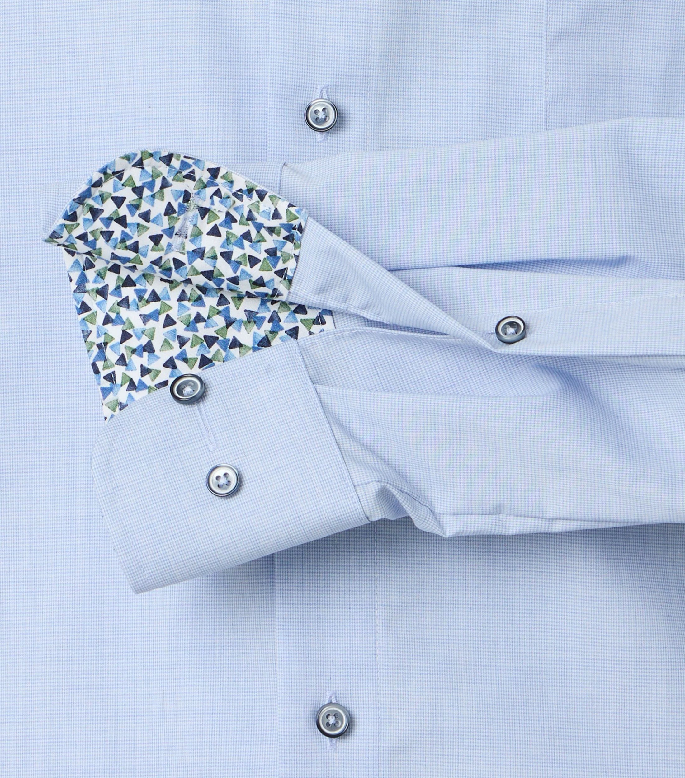 Businesshemd im unifarbenen Design in der Farbe Hellblau