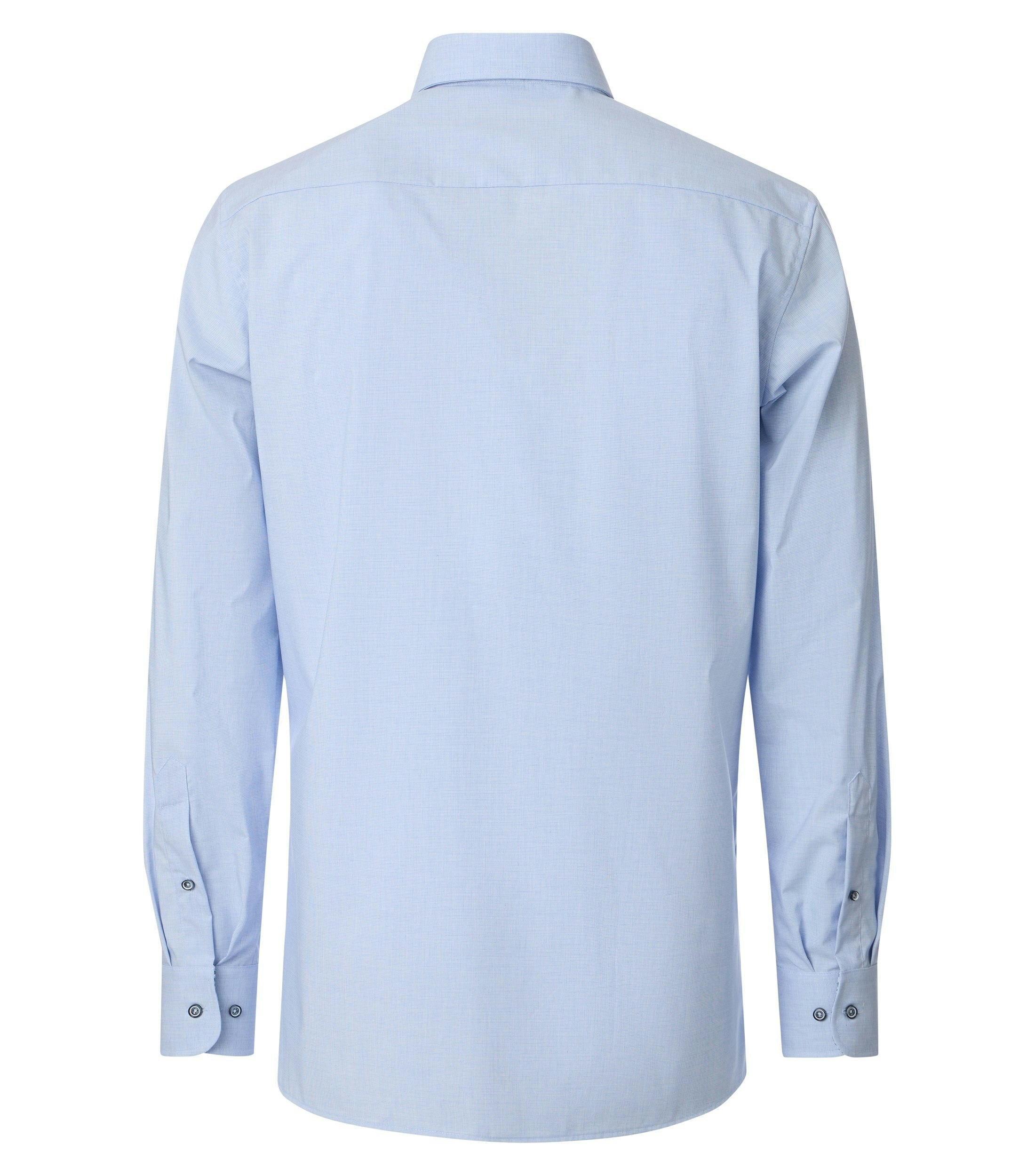 Ein Businesshemd im uni Muster in der Farbe Hellblau