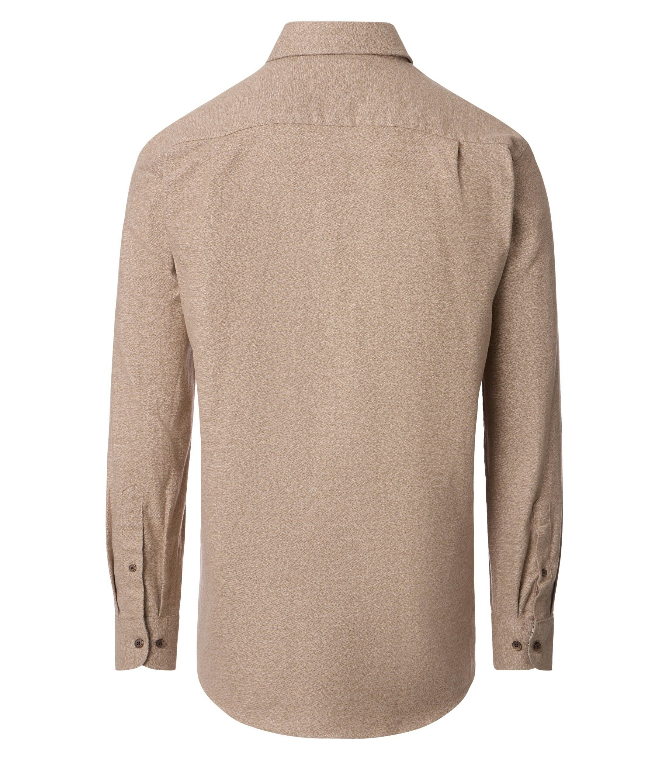 Freizeithemd im unifarbenen Design in der Farbe Beige