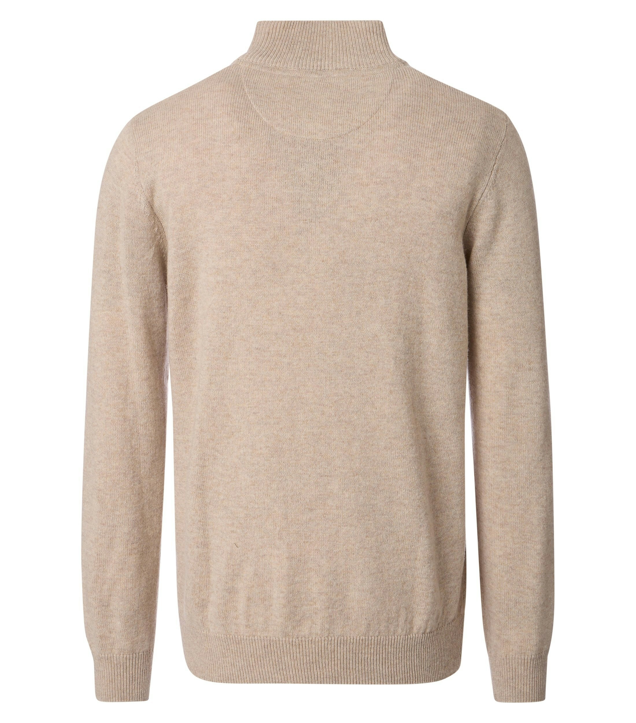 Ein Pullover im uni Muster in der Farbe Beige