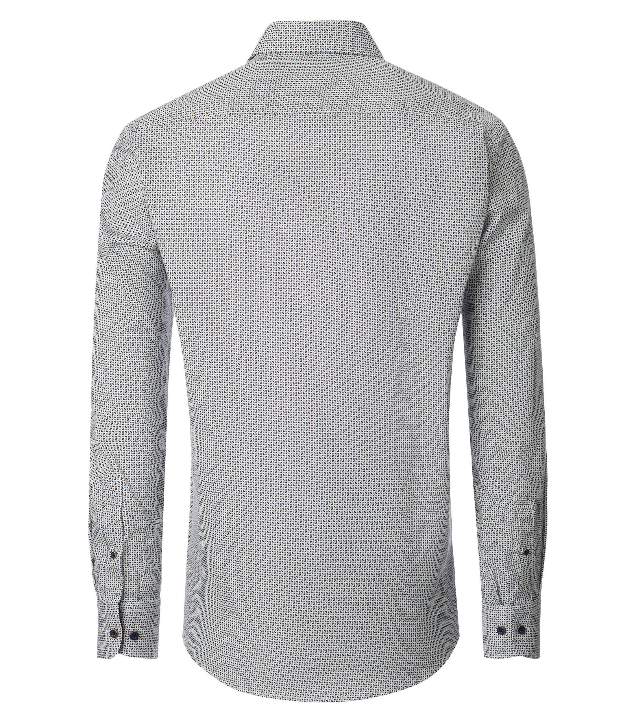 Ein Freizeithemd im Print Muster in der Farbe HellgrÃ¼n