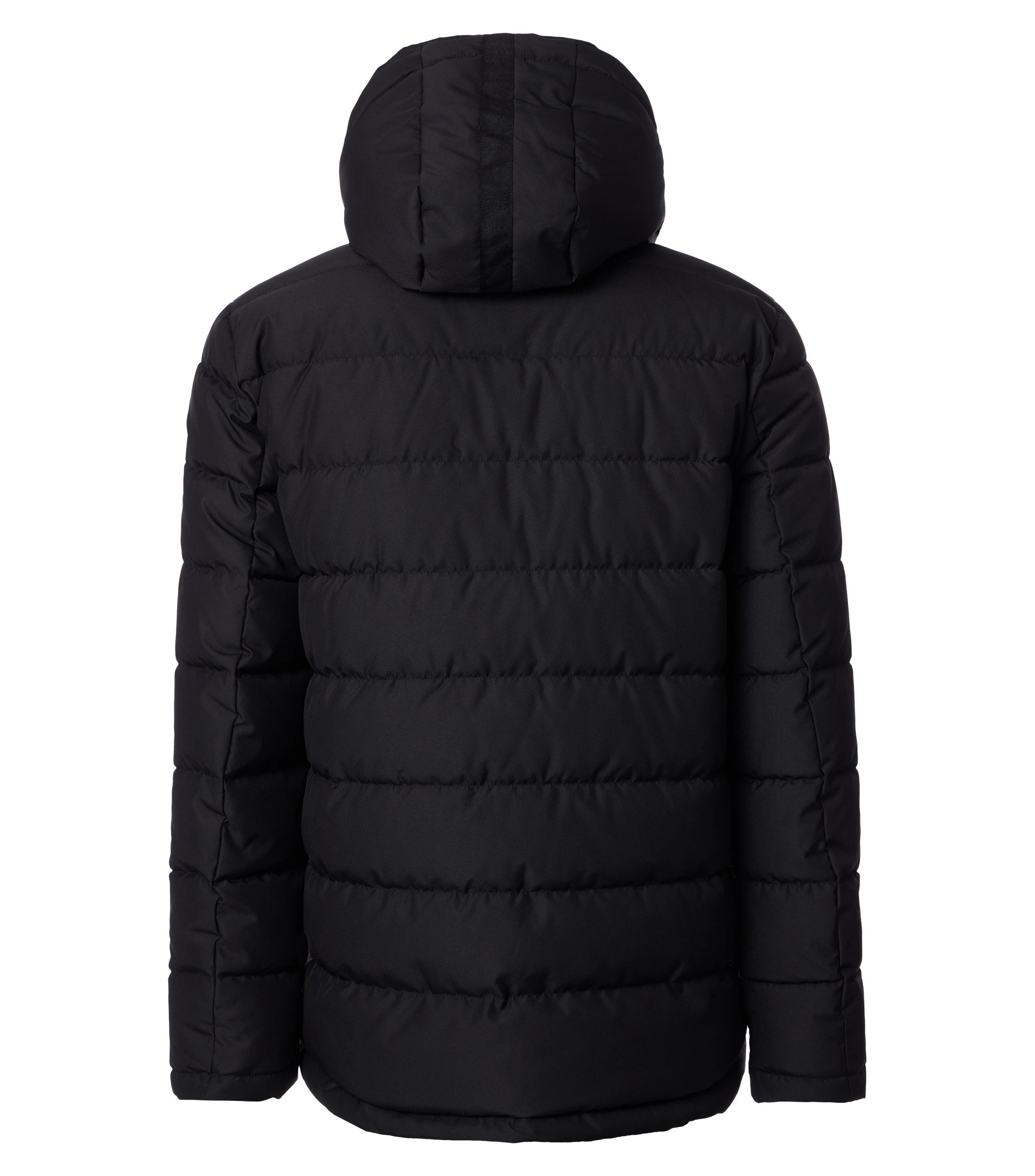 Jacke im unifarbenen Design in der Farbe Schwarz