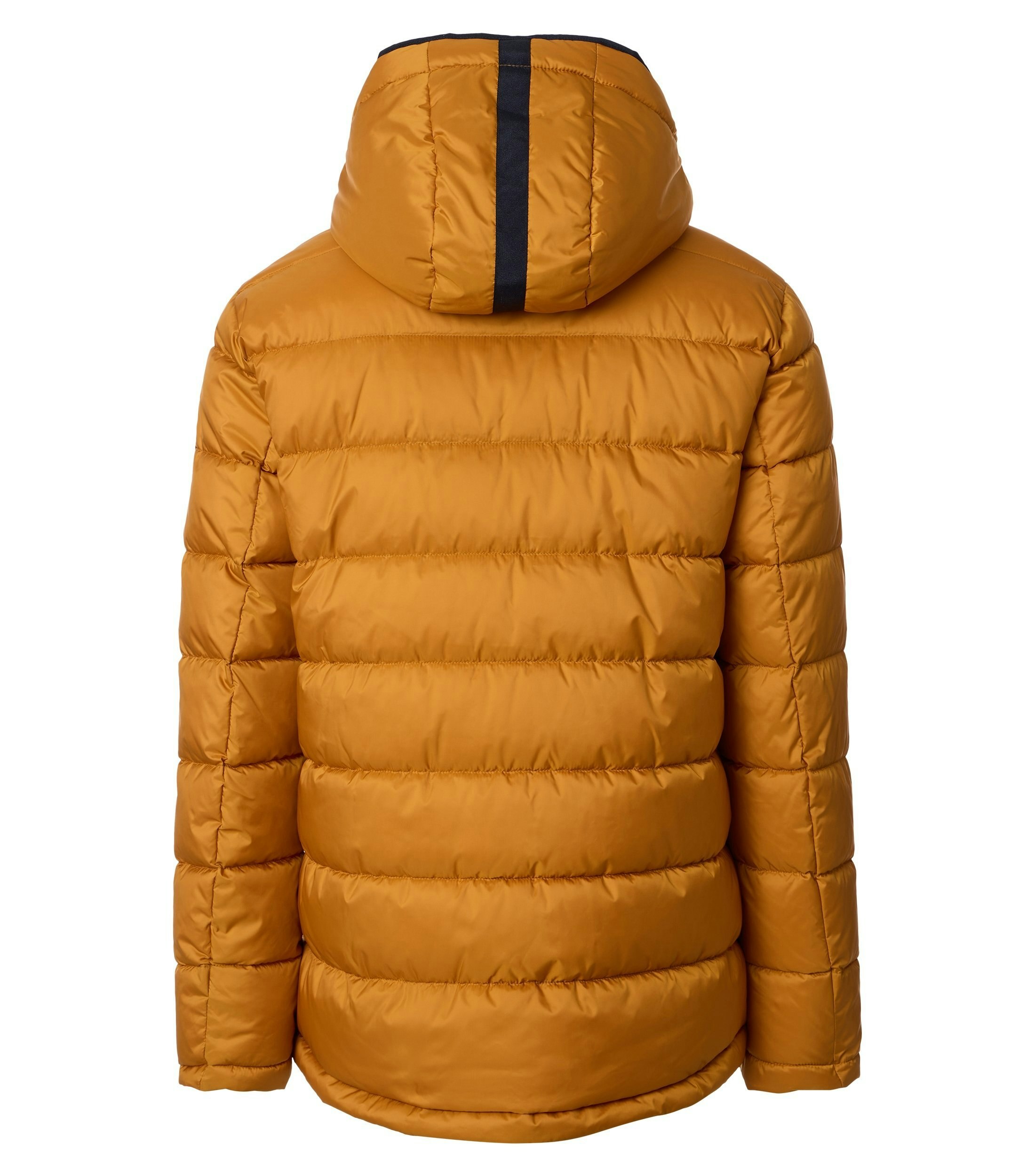 Eine Jacke im uni Muster in der Farbe Gelb