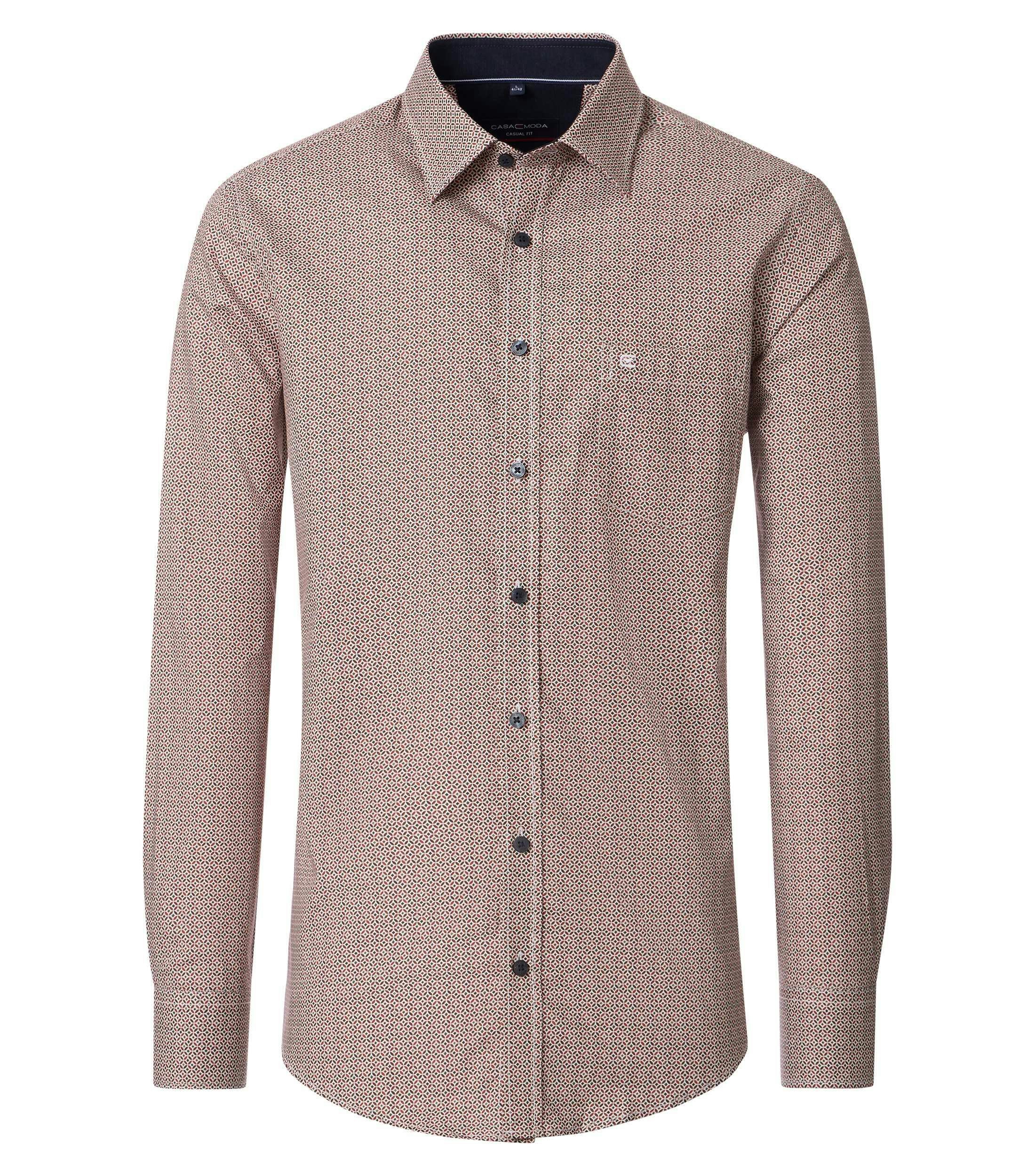 Freizeithemd in Orange Casual Fit - CASAMODA