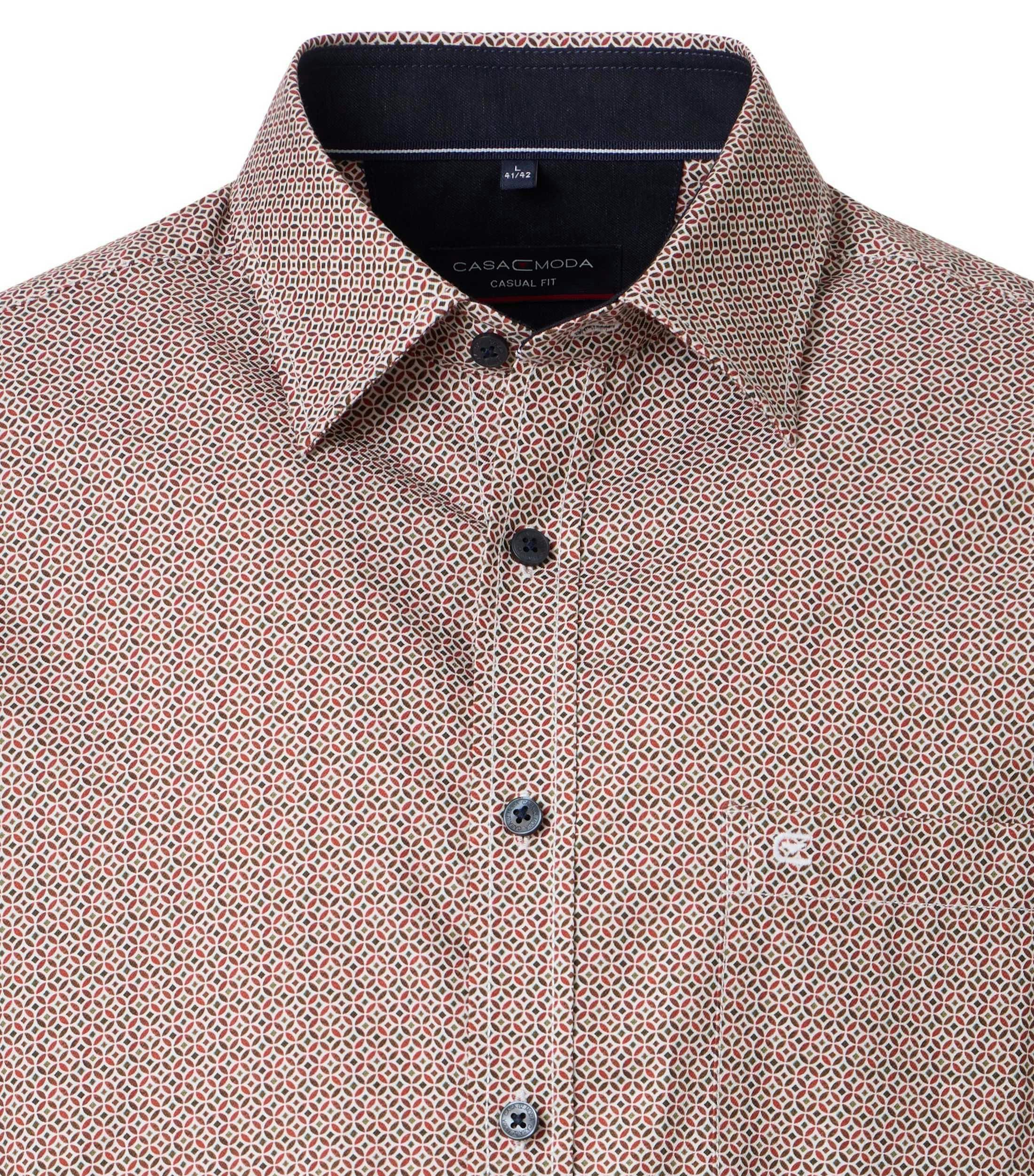 Freizeithemd in Orange Comfort Fit - CASAMODA