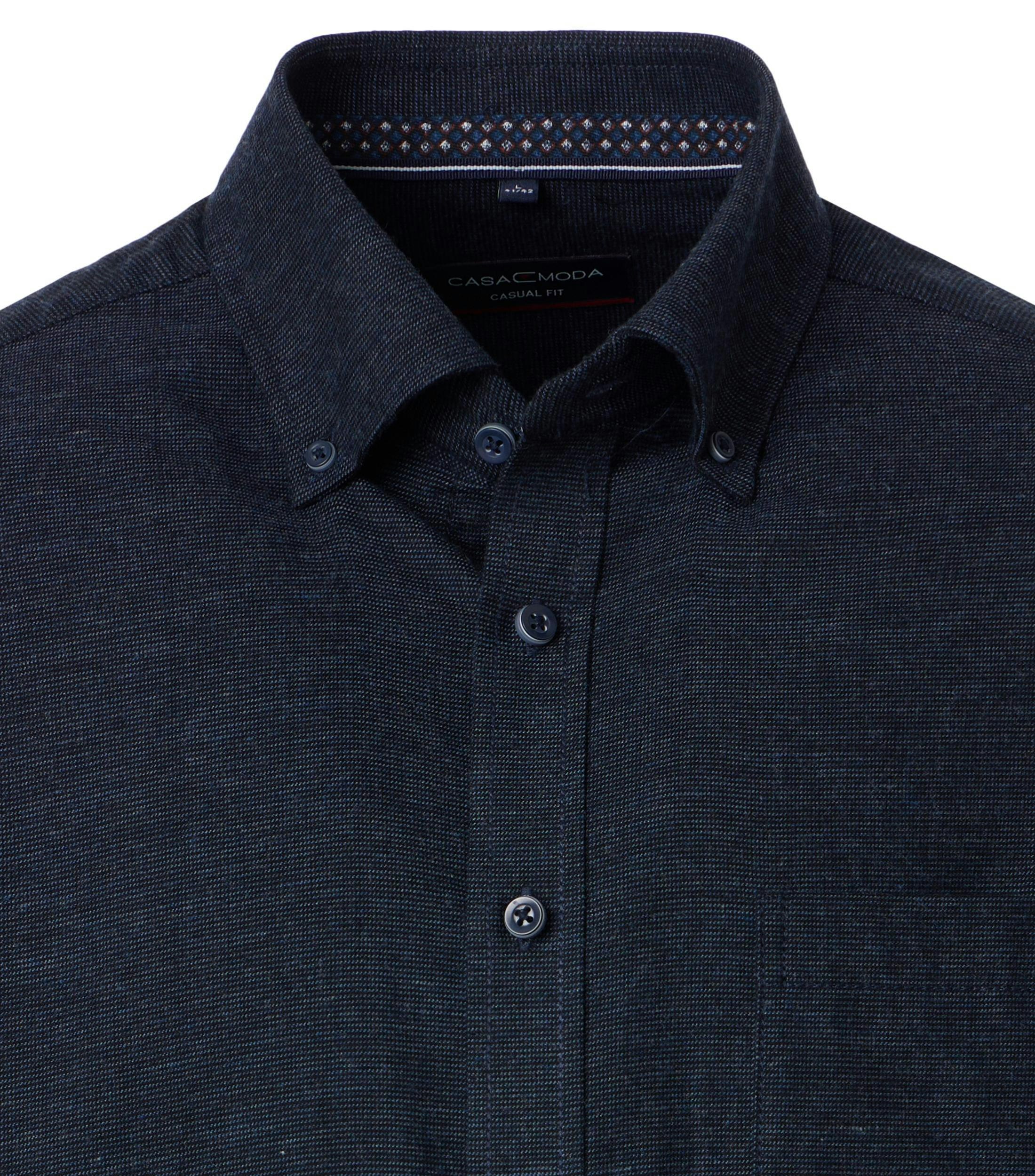 Freizeithemd in Blau Comfort Fit - CASAMODA