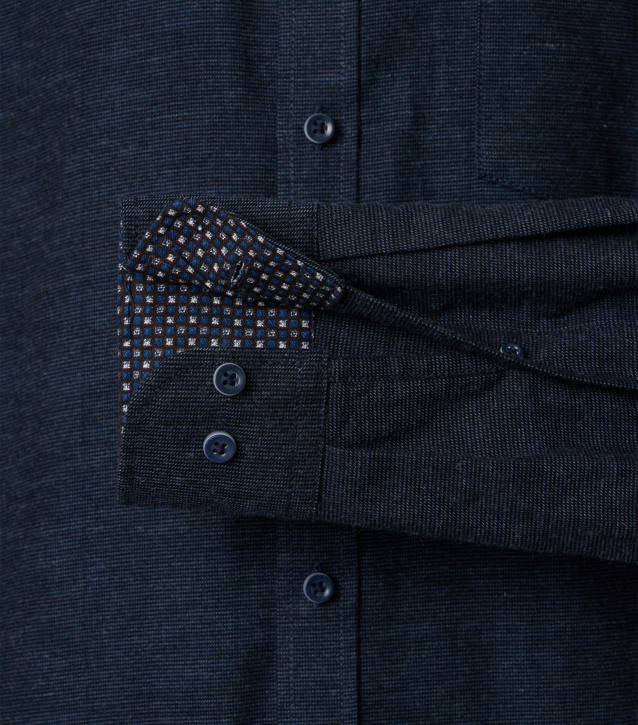 Freizeithemd in Blau Comfort Fit - CASAMODA