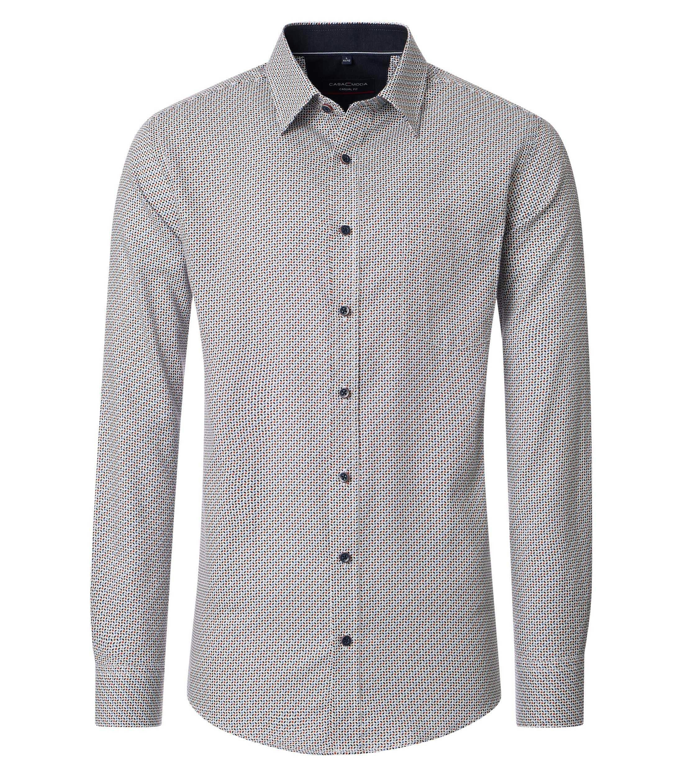 Freizeithemd in Orange Comfort Fit - CASAMODA