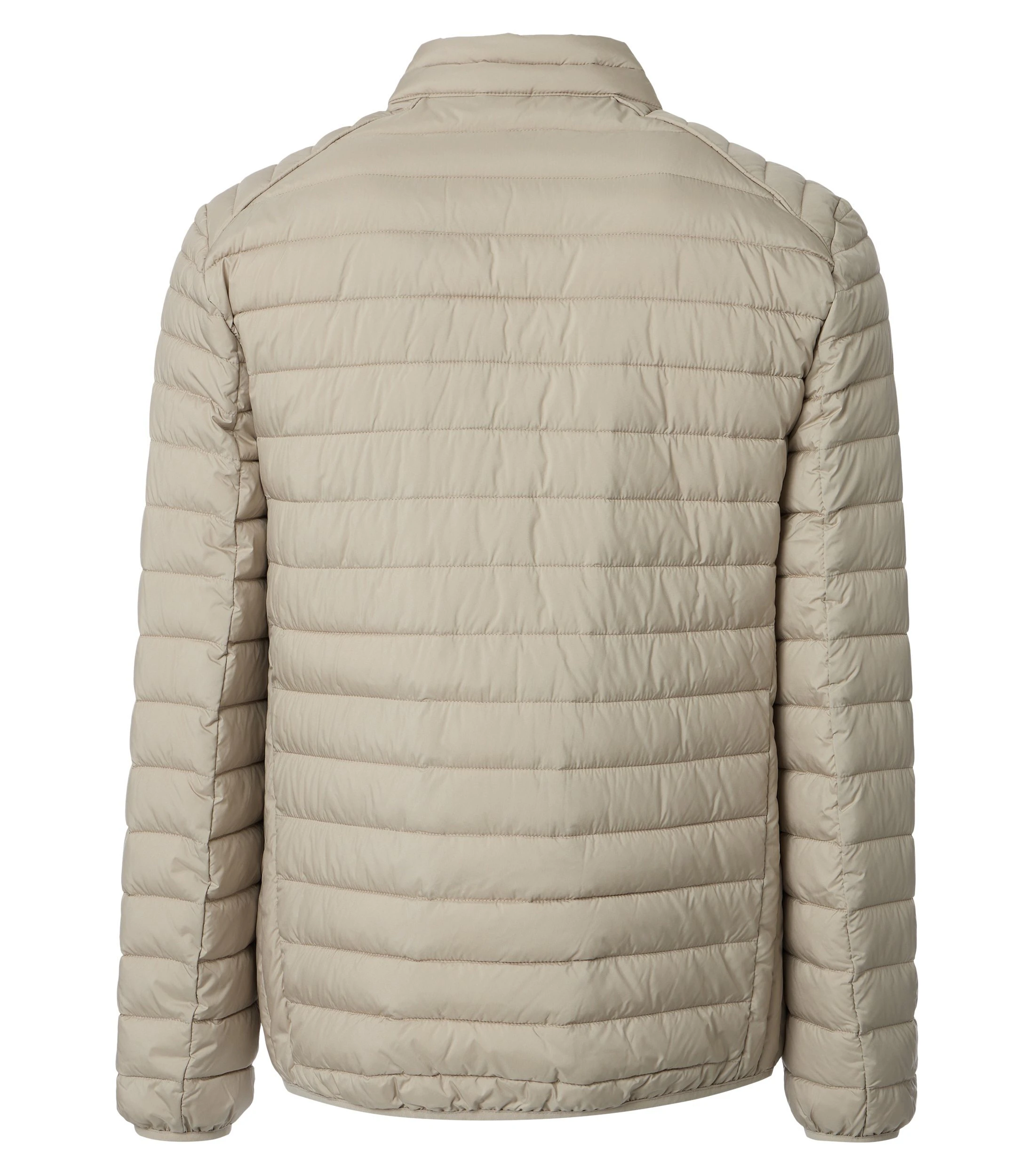 Jacke im unifarbenen Design in der Farbe Beige