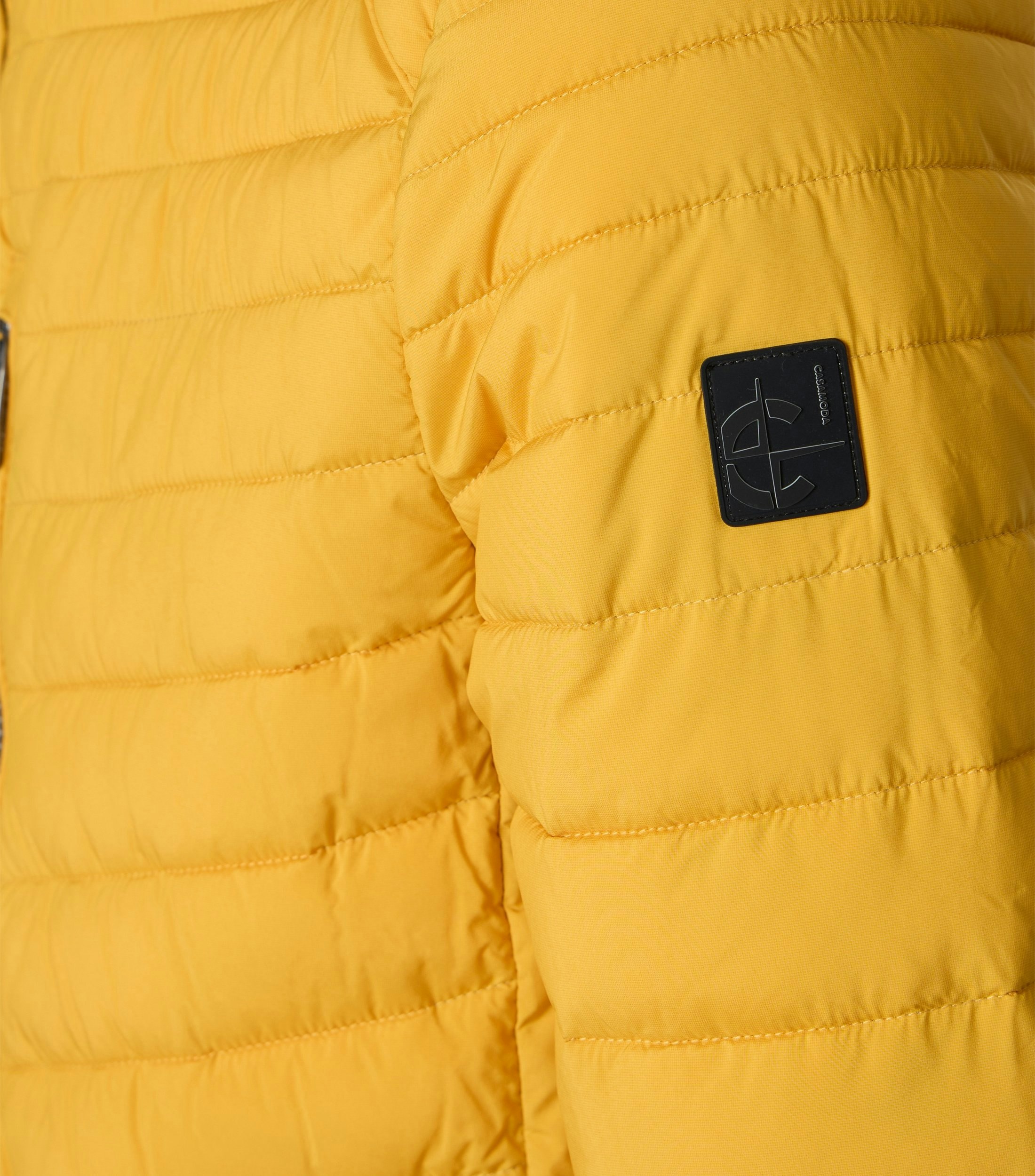 Jacke im unifarbenen Design in der Farbe Gelb