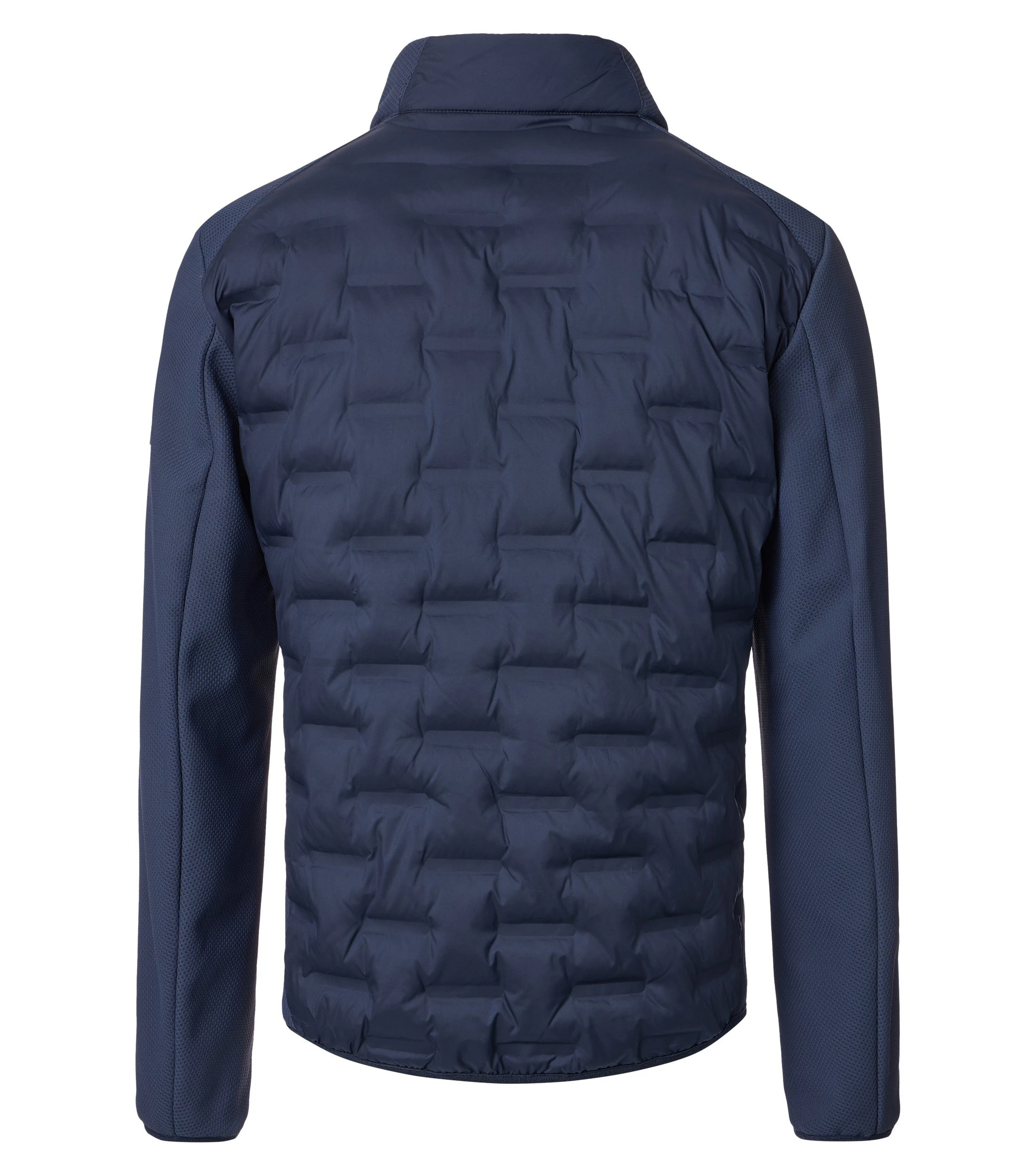Jacke im unifarbenen Design in der Farbe Dunkelblau