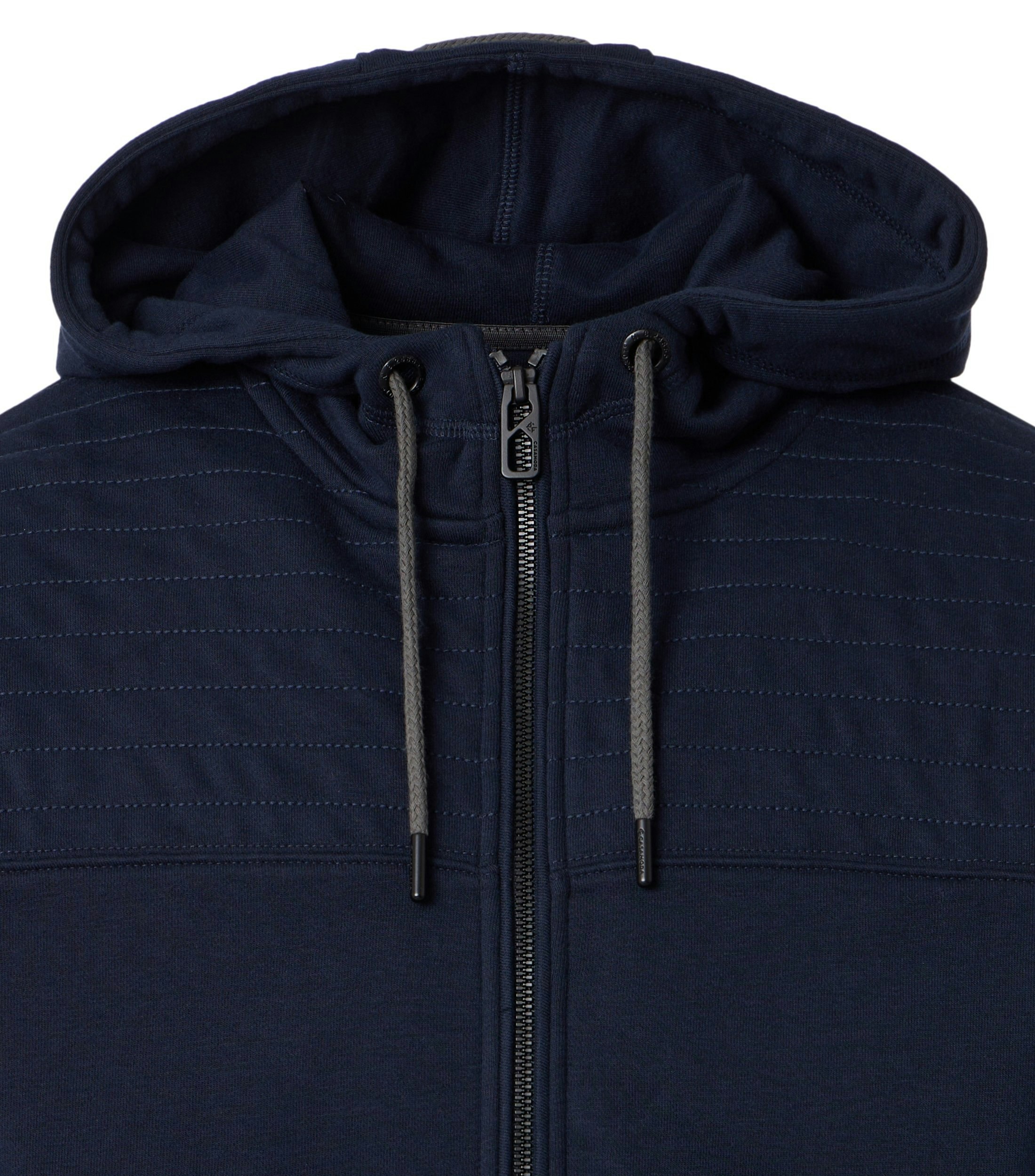 Ein Troyer im uni Muster in der Farbe Dunkelblau