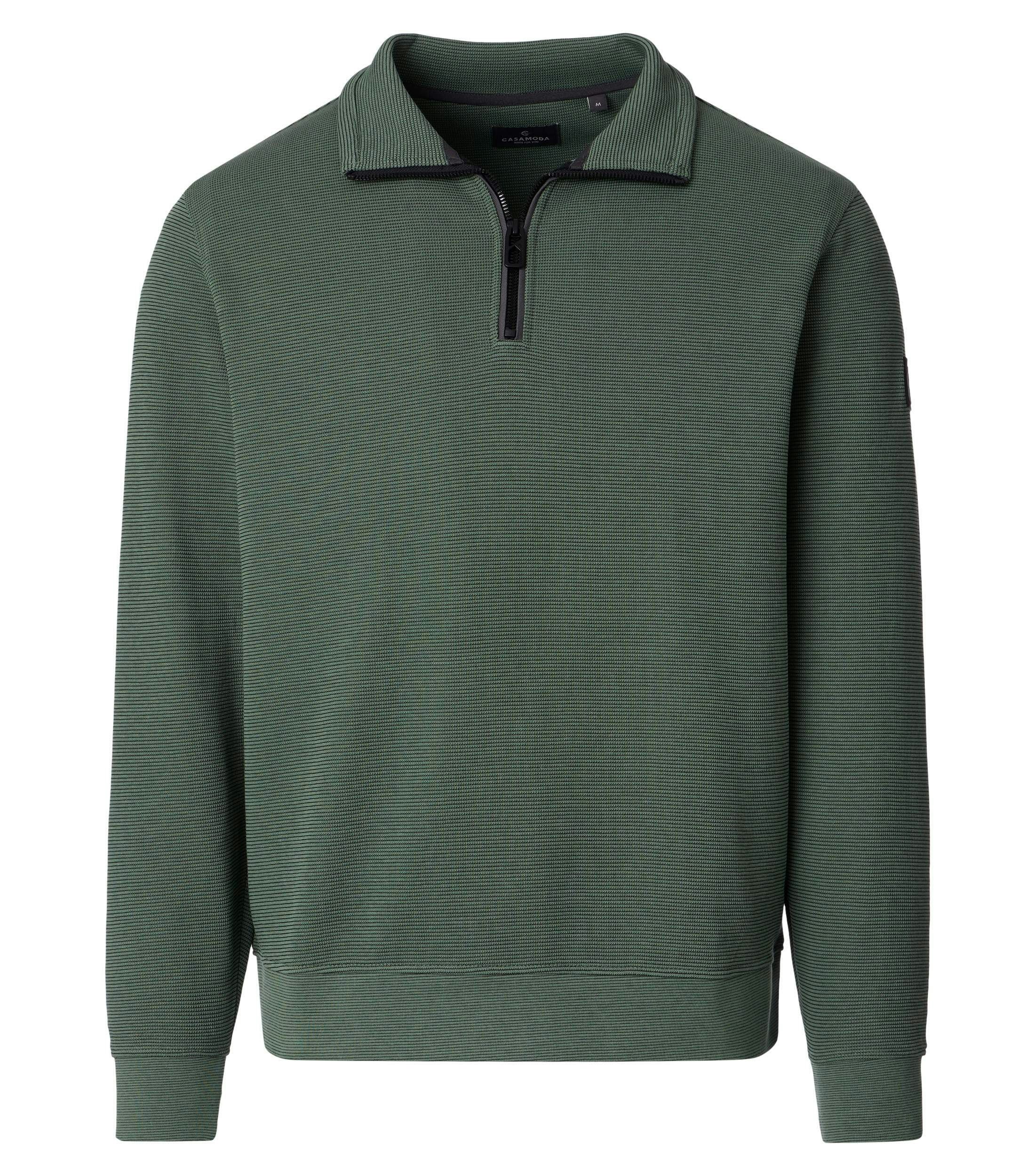 Ein Troyer im uni Muster in der Farbe Grün