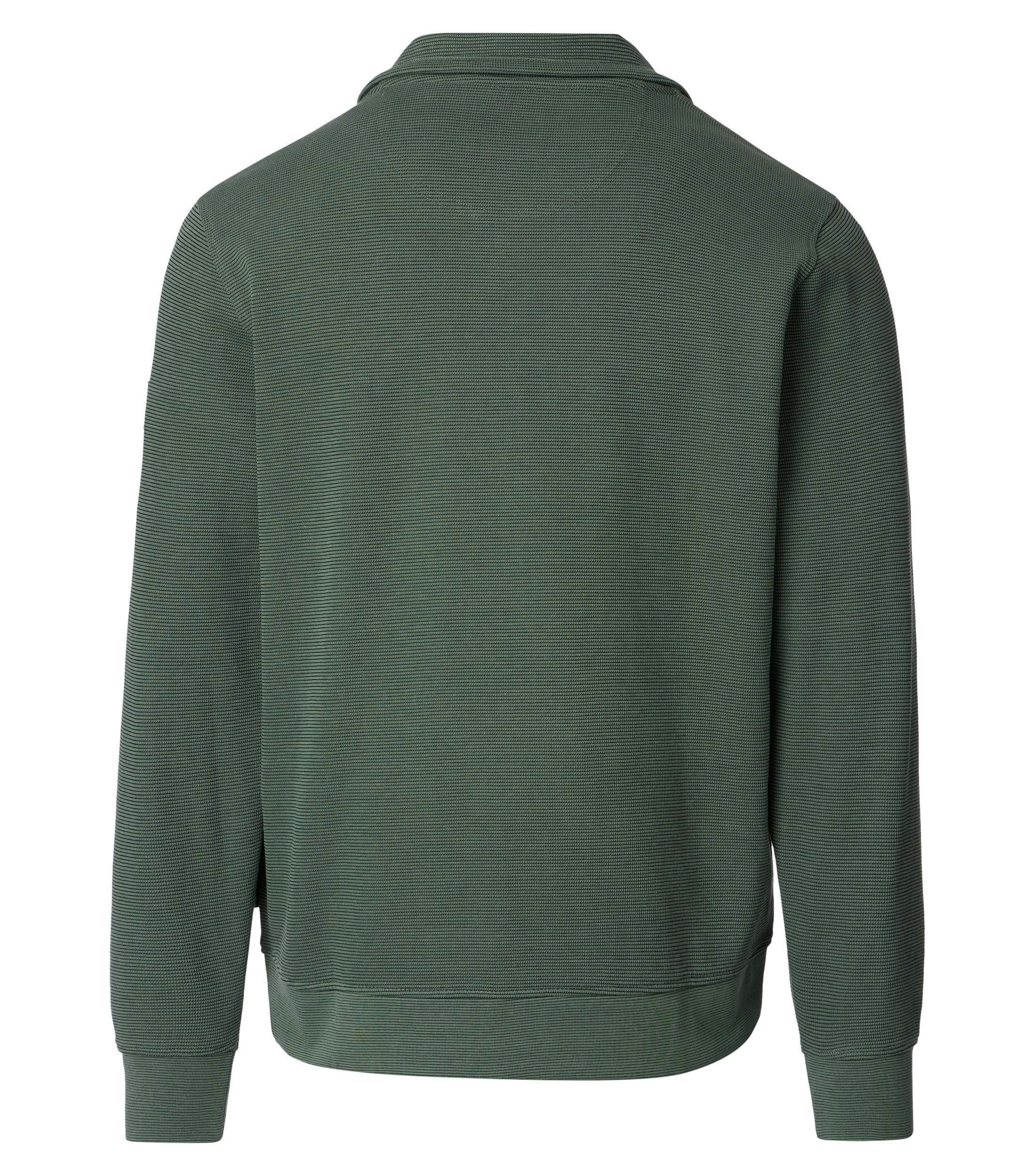 Ein Troyer im uni Muster in der Farbe Grün