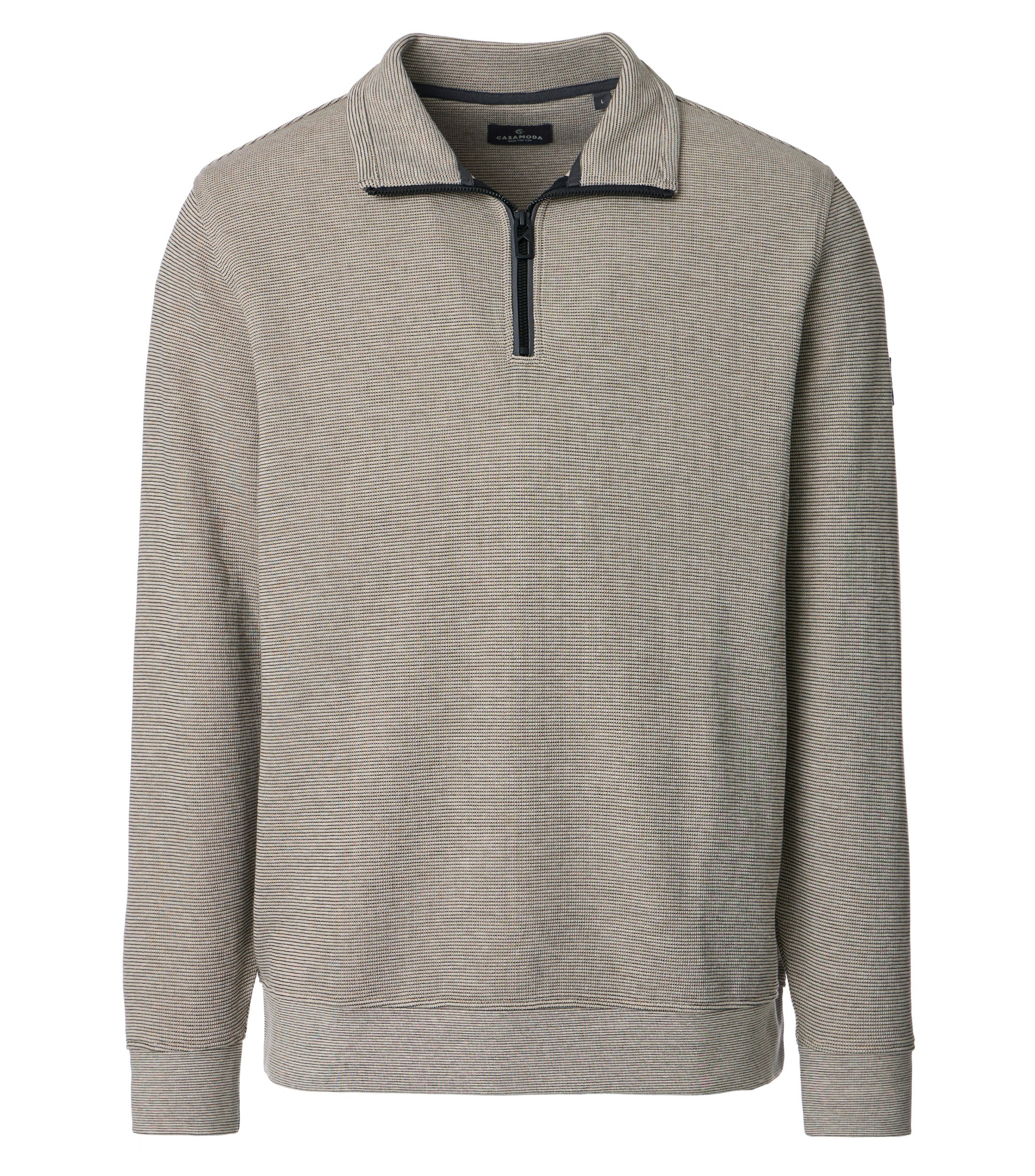 Ein Troyer im uni Muster in der Farbe Beige