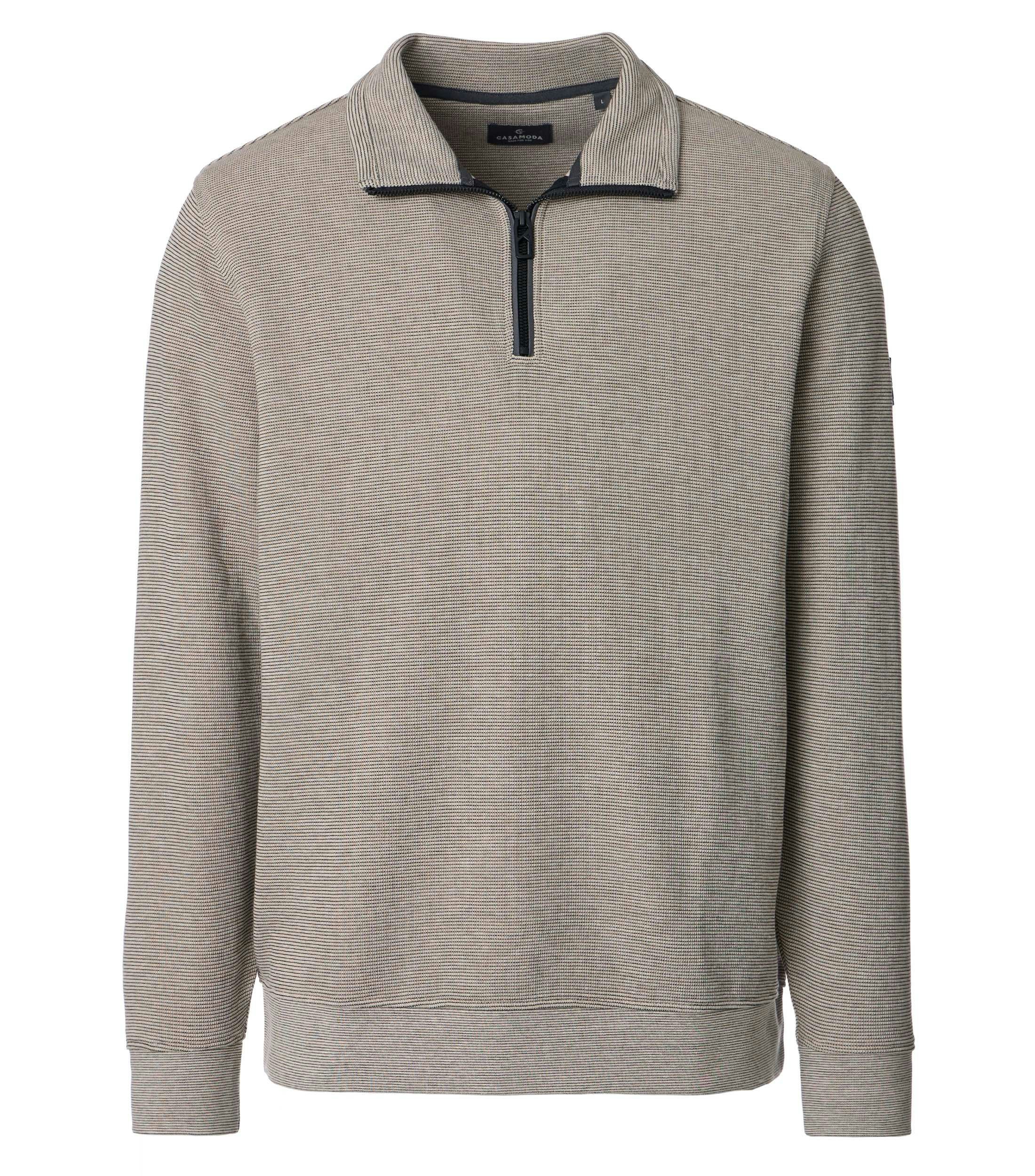 Ein Troyer im uni Muster in der Farbe Beige